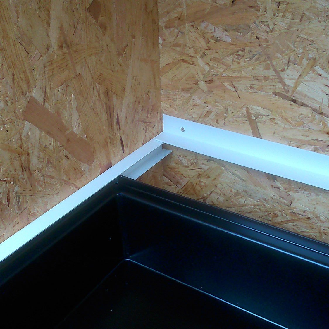 Kaninchenstall - Doppeltür mit Holzvorderfront-100 x 60-mit Bodenrost-Holzstall-Kleintierstall