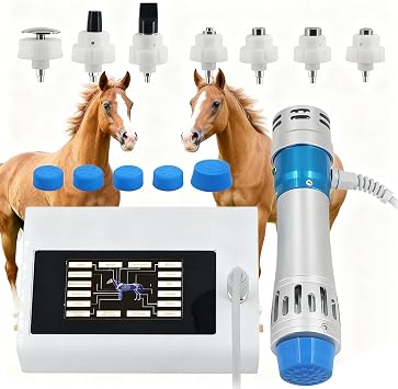 Horses Extracorporal Shockwave Therapy Machine, Animal Shock Wave Massager