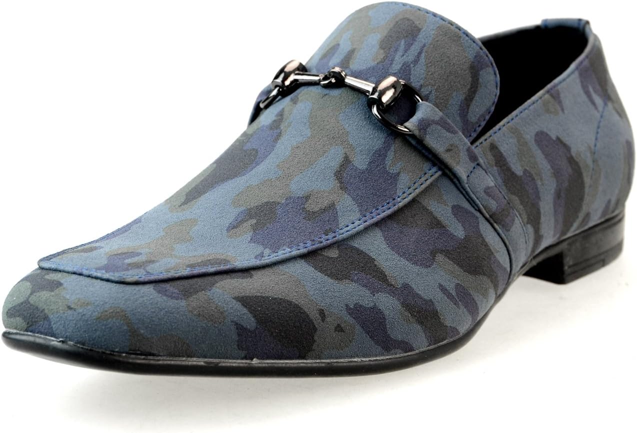 Ambilesius Men’s Bit Loafer, Slip-On, Camouflage Pattern