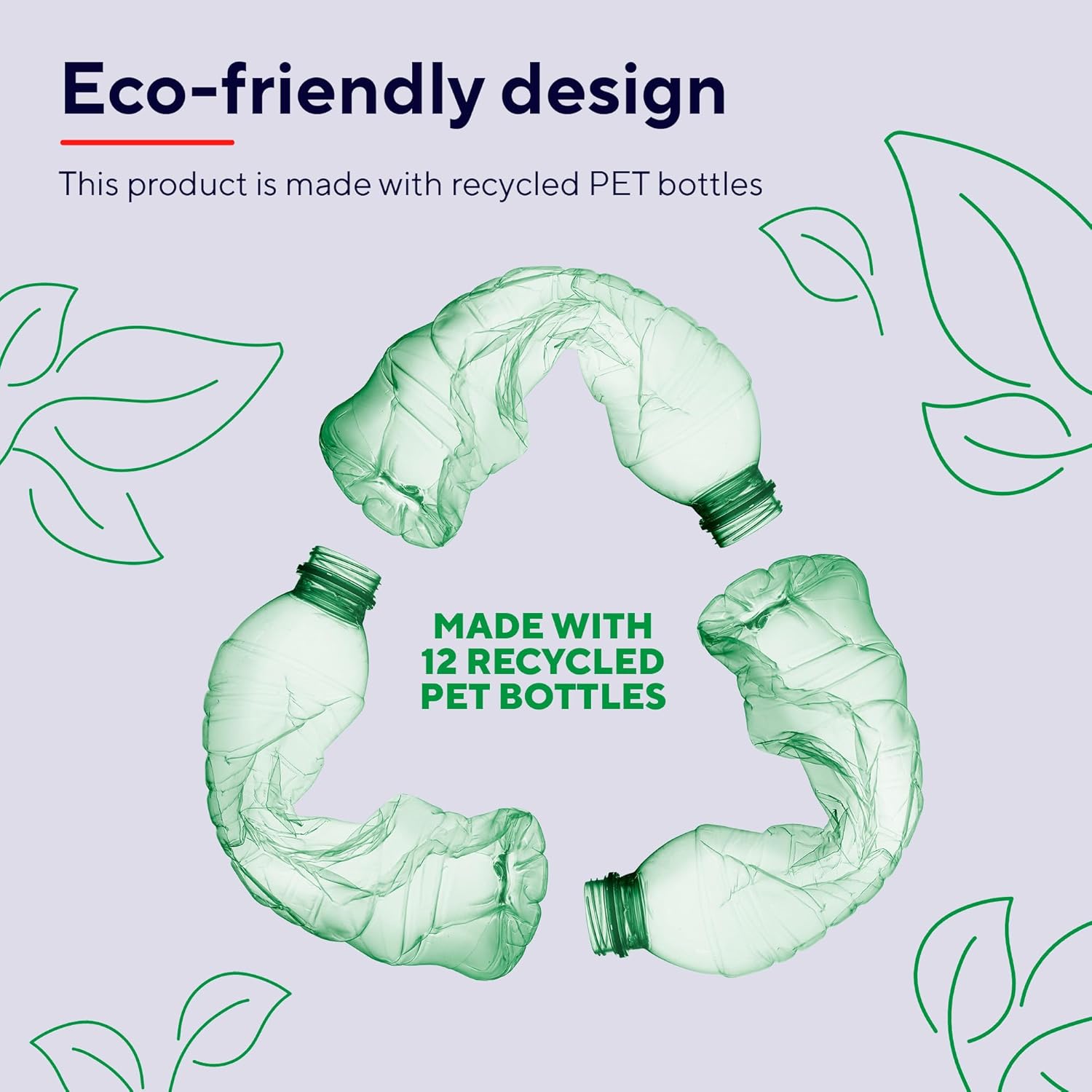 Trust Lisboa Laptop Backpack 16 inch, Travel Bag 23L with Trolley Strap, Made from Recycled Plastic, Shockproof Business Work Bag, Weatherproof Rucksack for Men, Women, College, University - Green