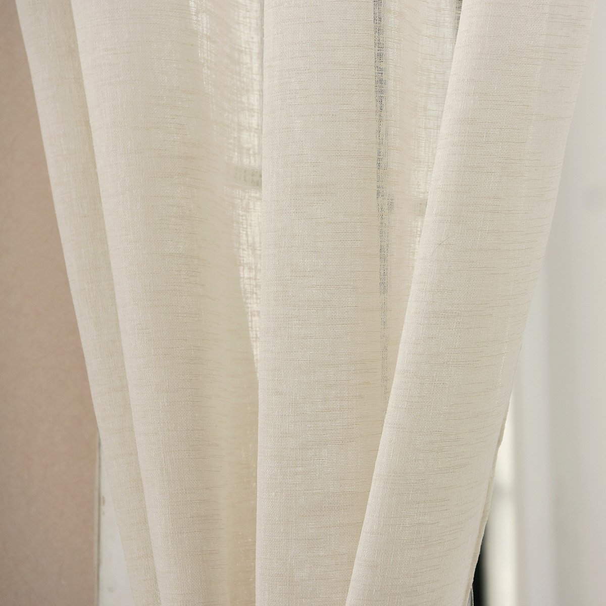 MIULEE Voile Tenda Finestra con Occhielli Tenda a Pannello