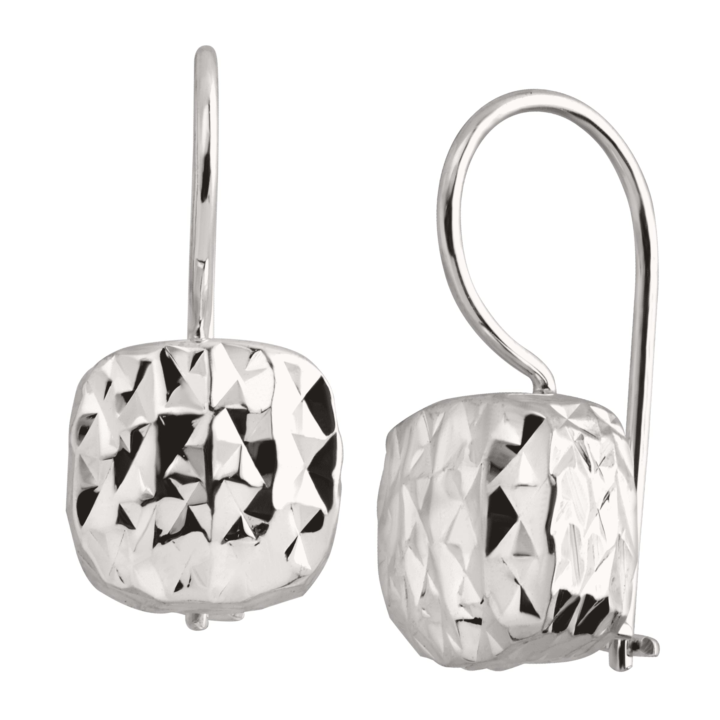 Silpada Rounded Cube Drop Earrings
