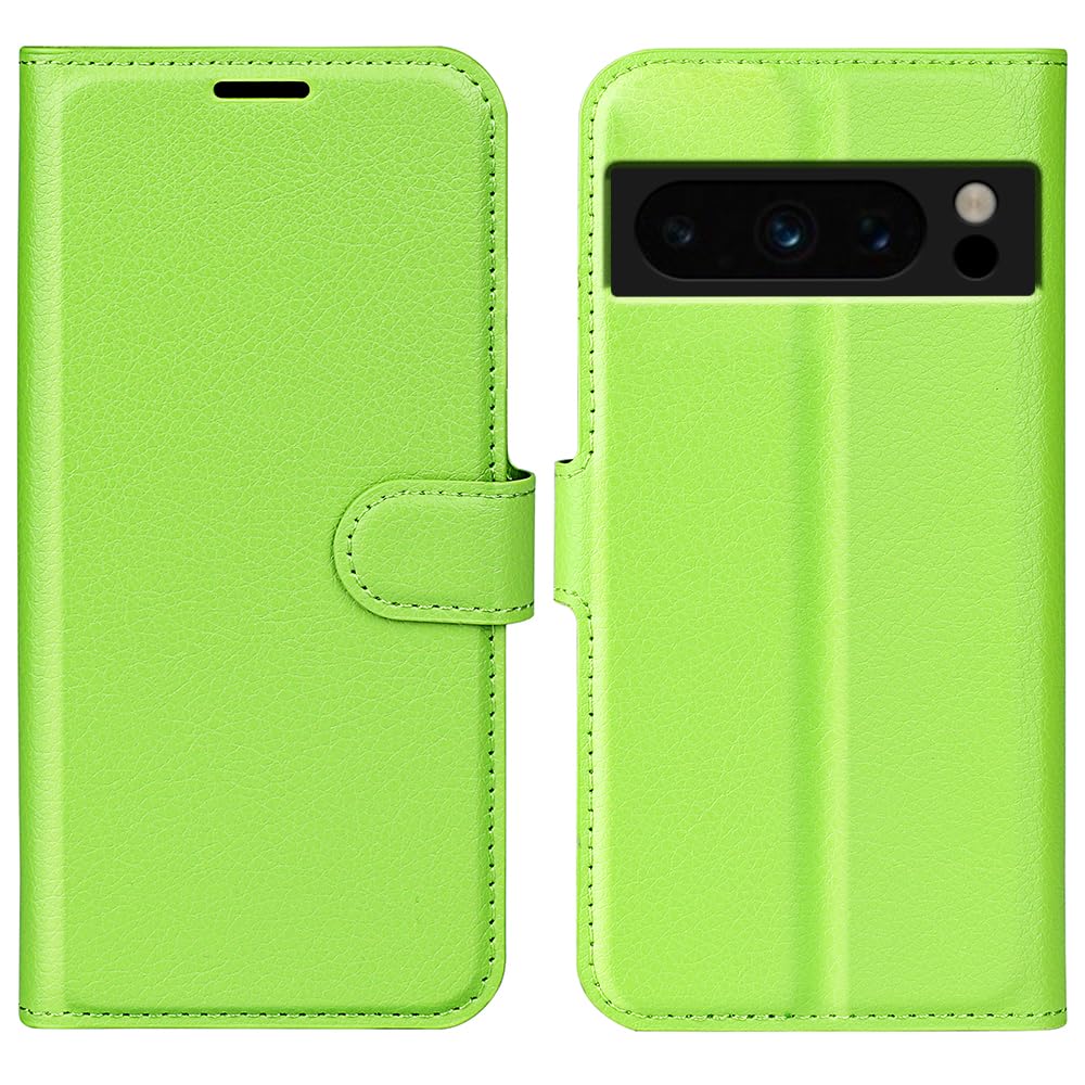KANVOOS Custodia per Google Pixel 8, a Libro in Pelle PU con Silicone TPU, Antiurto Flip Portafoglio per Google 8 (Oro Rosa