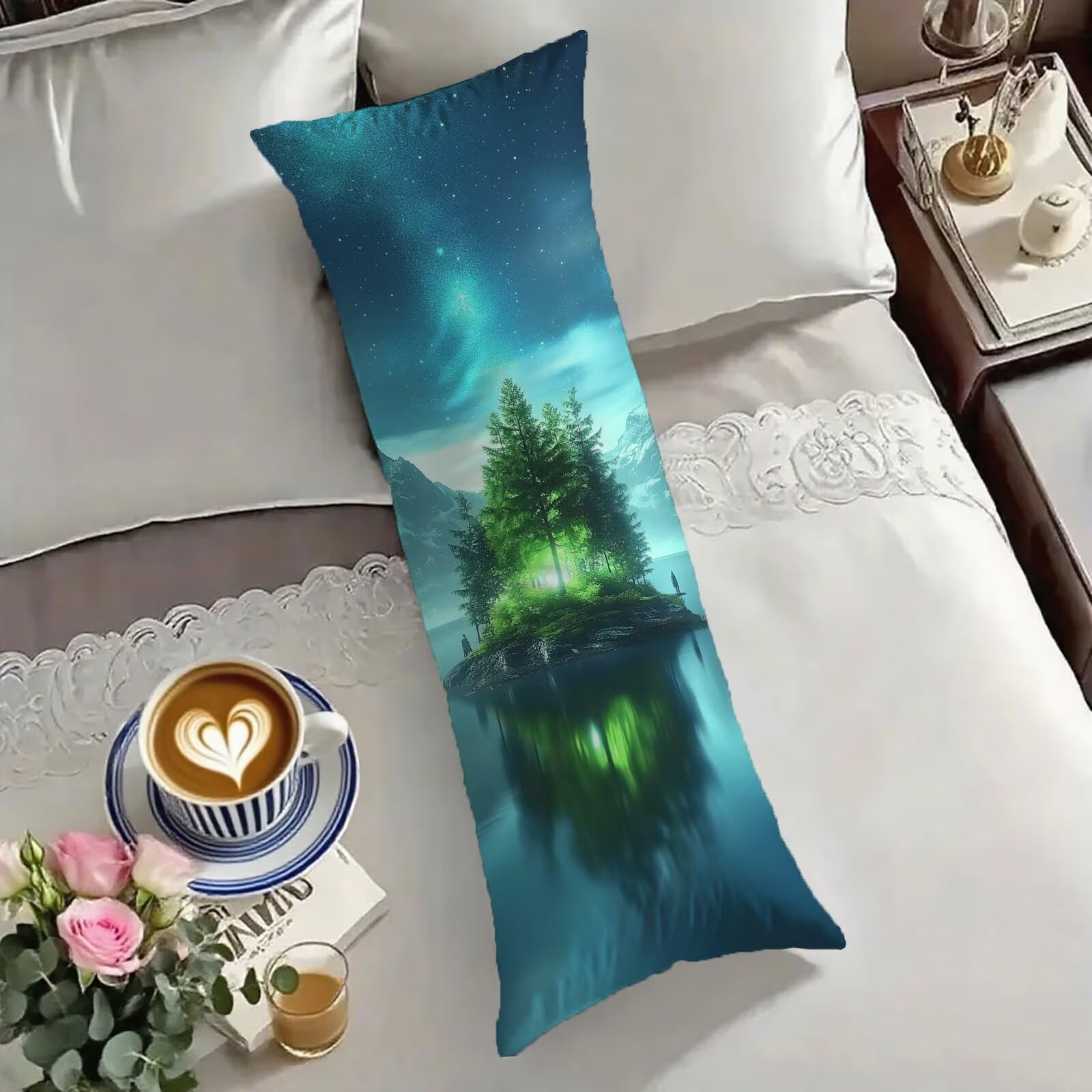 Oreiller améliorer sommeil qualité latéral body pillow grossesse avec taie 180 cm