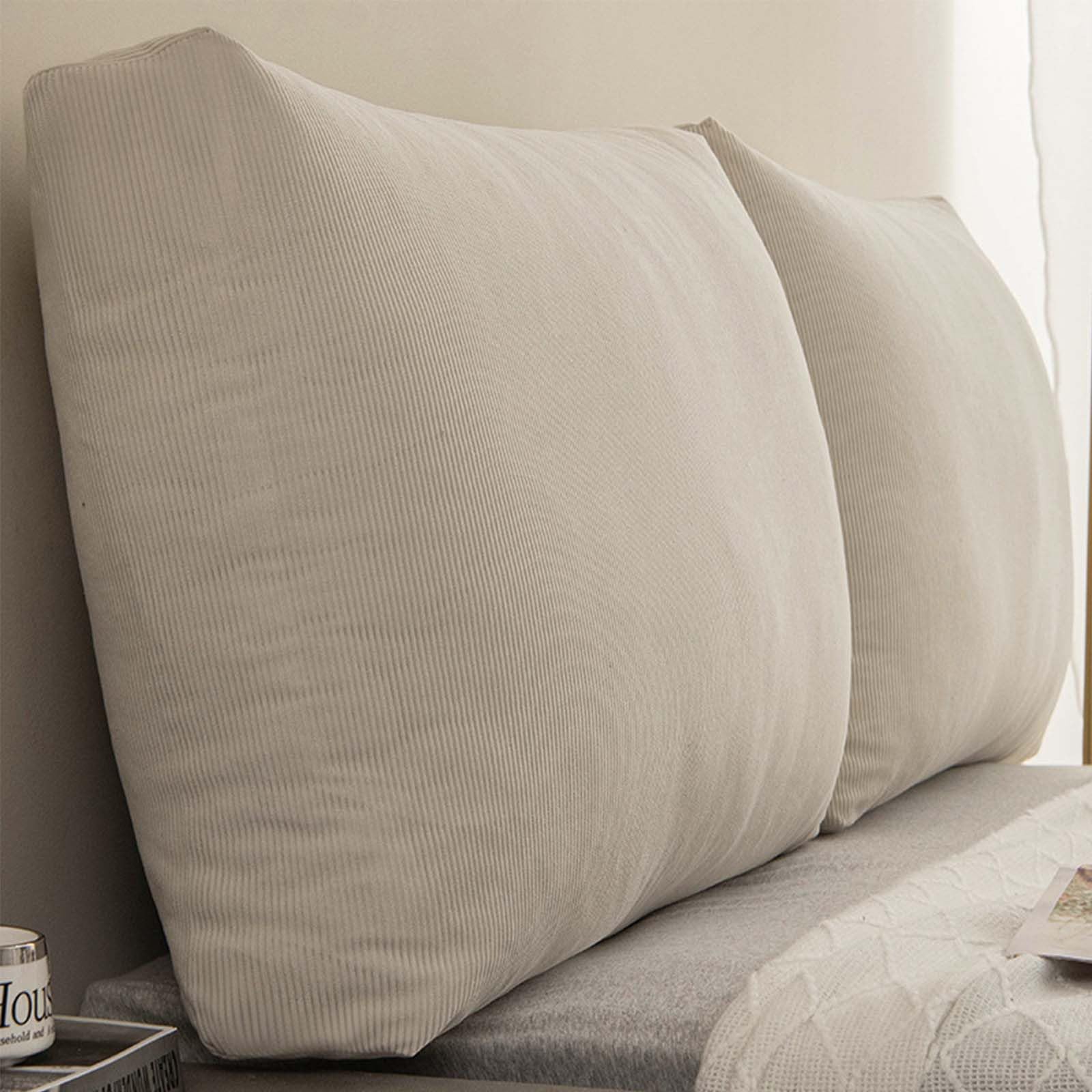 YGWRQY Headboard Cushion Support Headboard Pillow Single Bed Cushion Headboard Back Rest for Bed Wall Reading Pillow for Bed Back Rest Lumbar Support(c1,100cm1pcs)