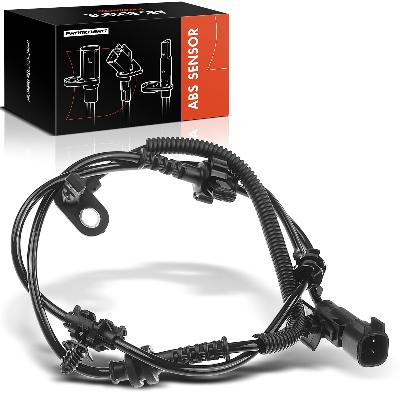Frankberg Sensore Velocità Ruota ABS Sensore ABS 2-Poli Compatibile con Astra K Sports Tourer B16 Astra K B16 Replace# 13379170