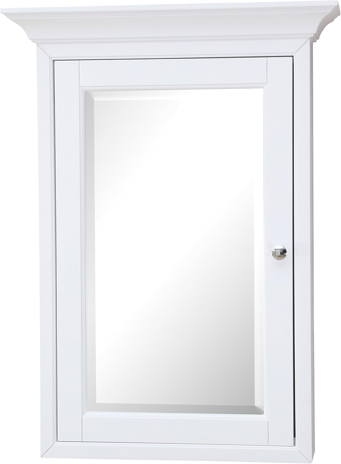 Kitchen Bath Collection Newport Wall-Mounted Medicine Cabinet (White)