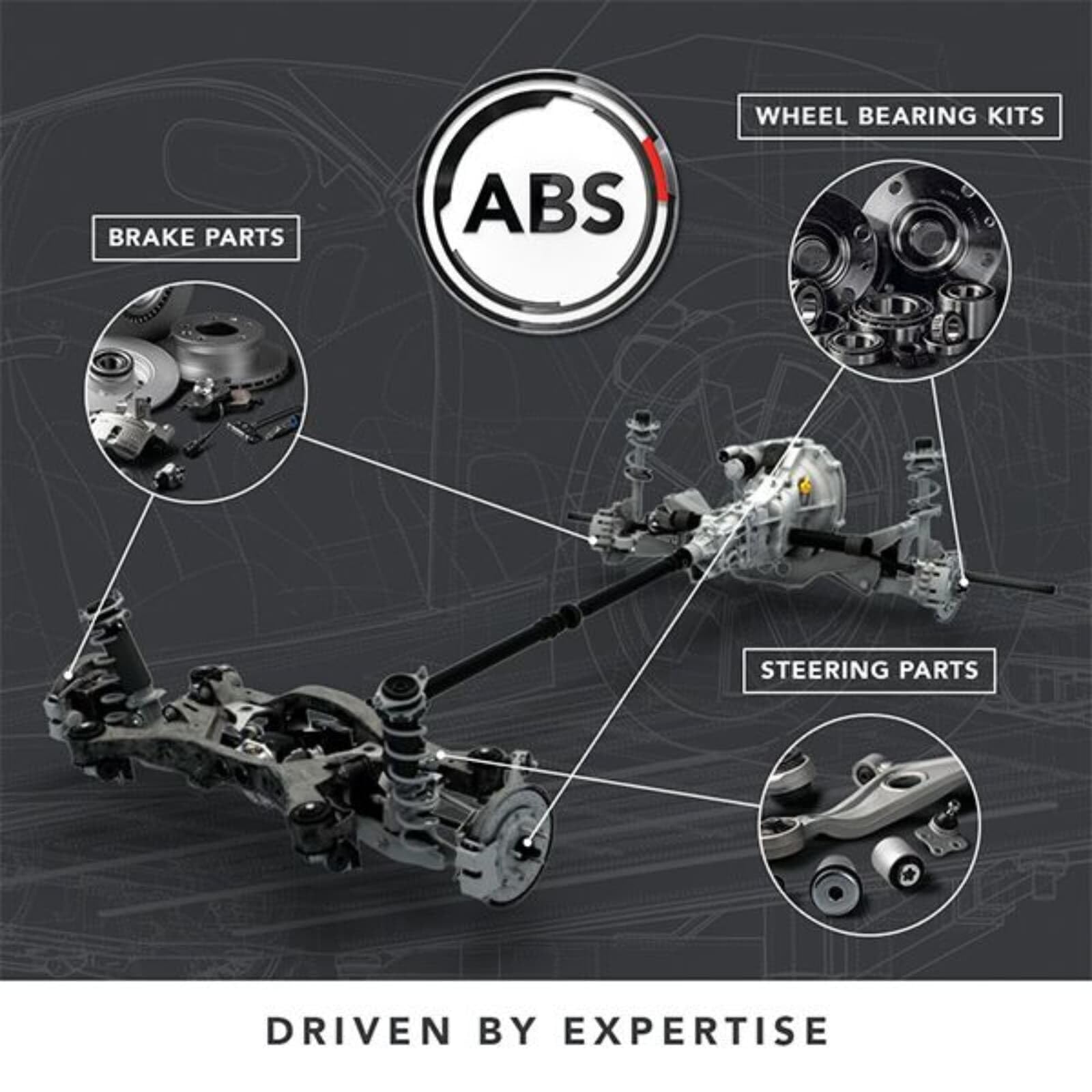 A.B.S. Bremsbackensatz 111546