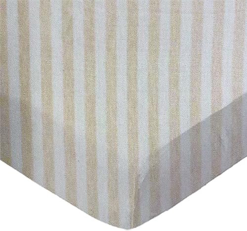 SheetWorld - Sábana bajera ajustable para cuna Chicco LullaGo portátil de 15 x 28 pulgadas, 100% algodón, hipoalergénica, suave como la mantequilla, disponible en Yaxa Colombia