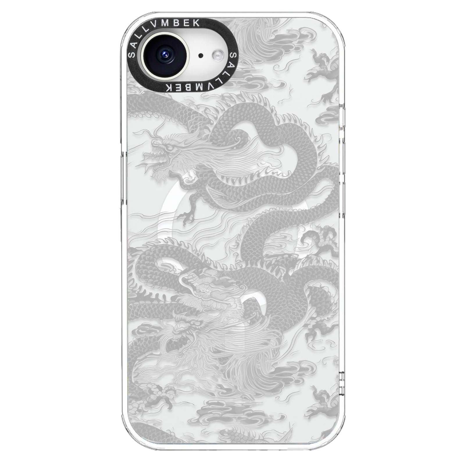 Coque iPhone 17e antichoc transparente MagSafe évite les rayures