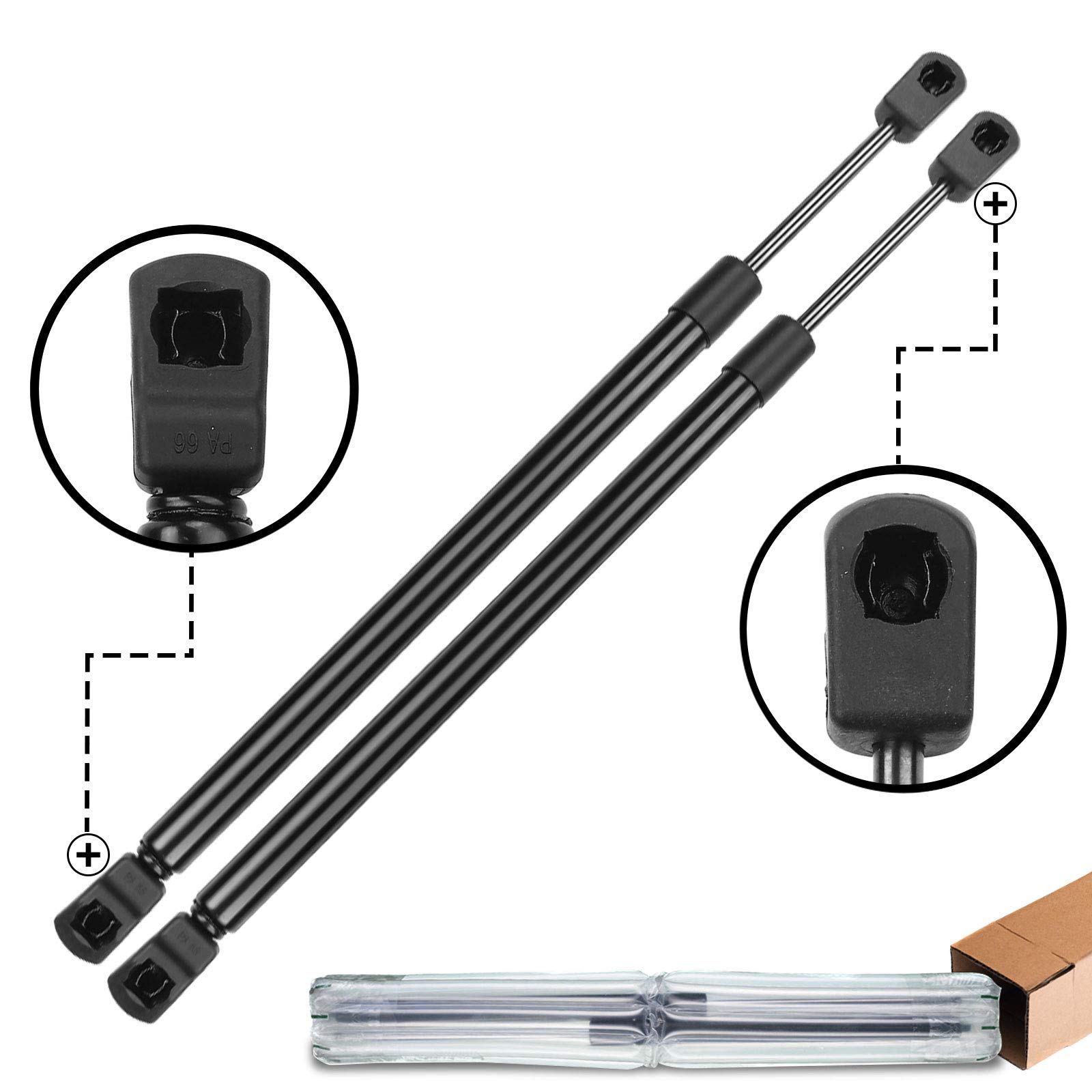 A-Premium Roof Rack Lift Supports Shock Struts Compatible with Nissan Xterra 2005-2015 2-PC Set