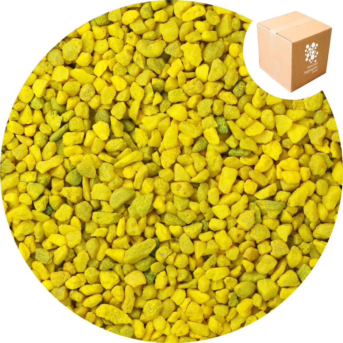 Specialist Aggregates ® - Rounded Gravel Nuggets - Sunflower - 15kg
