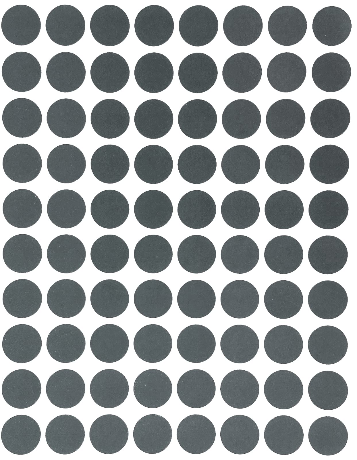 Royal Green Color Coding Labels - Round Stickers, Custom Circle Blank Labels for Easy Organizing Labels, Jars, Supplies, Boxes, Inventory for Office & Home - 50 Sheets, 1/2 Inch, Gray
