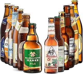 12er Deutschland Bierpaket - Regionale Bierspezialitäten aus ganz Deutschland - Geschenkidee für Bierliebhaber