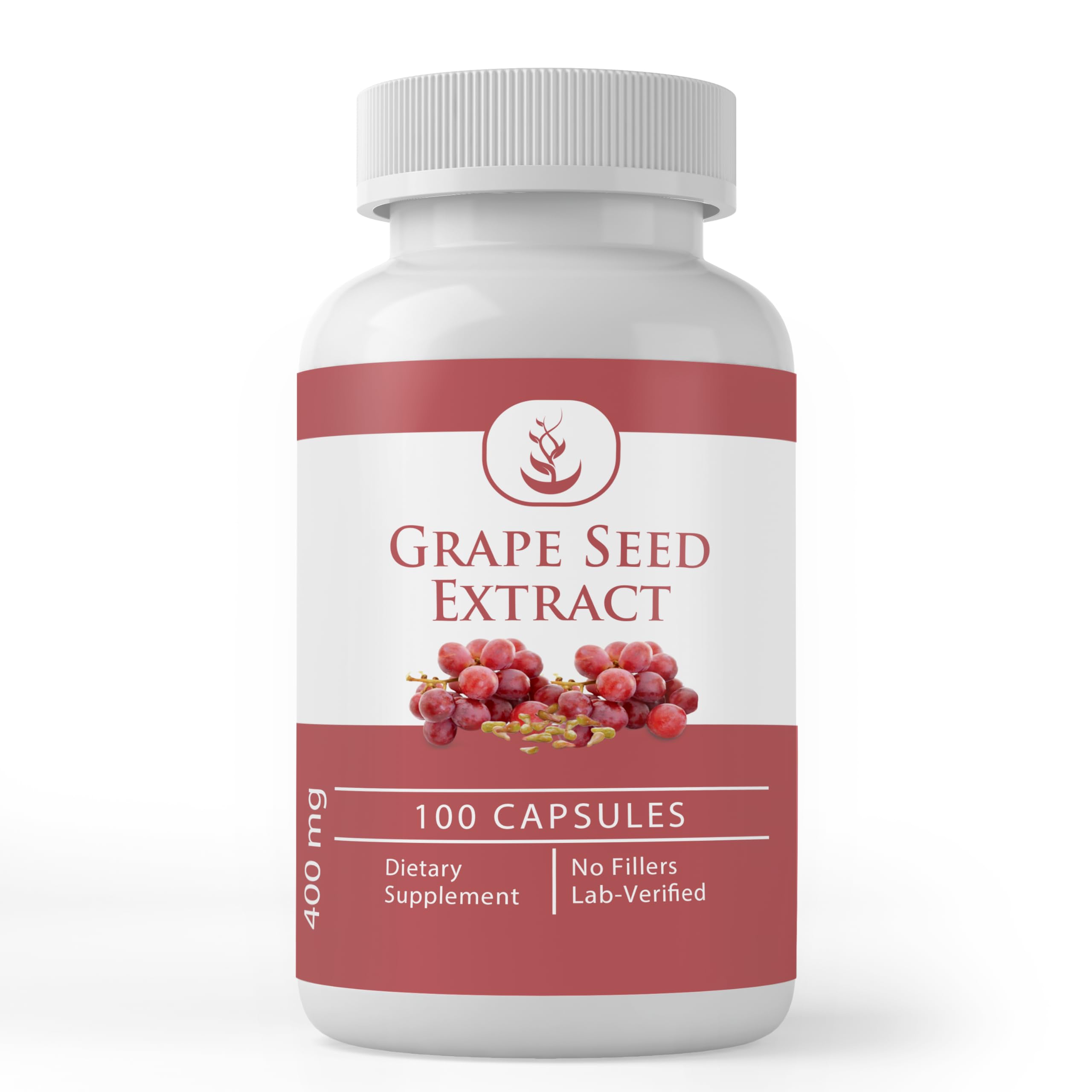 PURE ORIGINAL INGREDIENTS Grape Seed Extract, Always Pure, No Additives Or Fillers, Lab Verified 100 Count (Pack of 1)