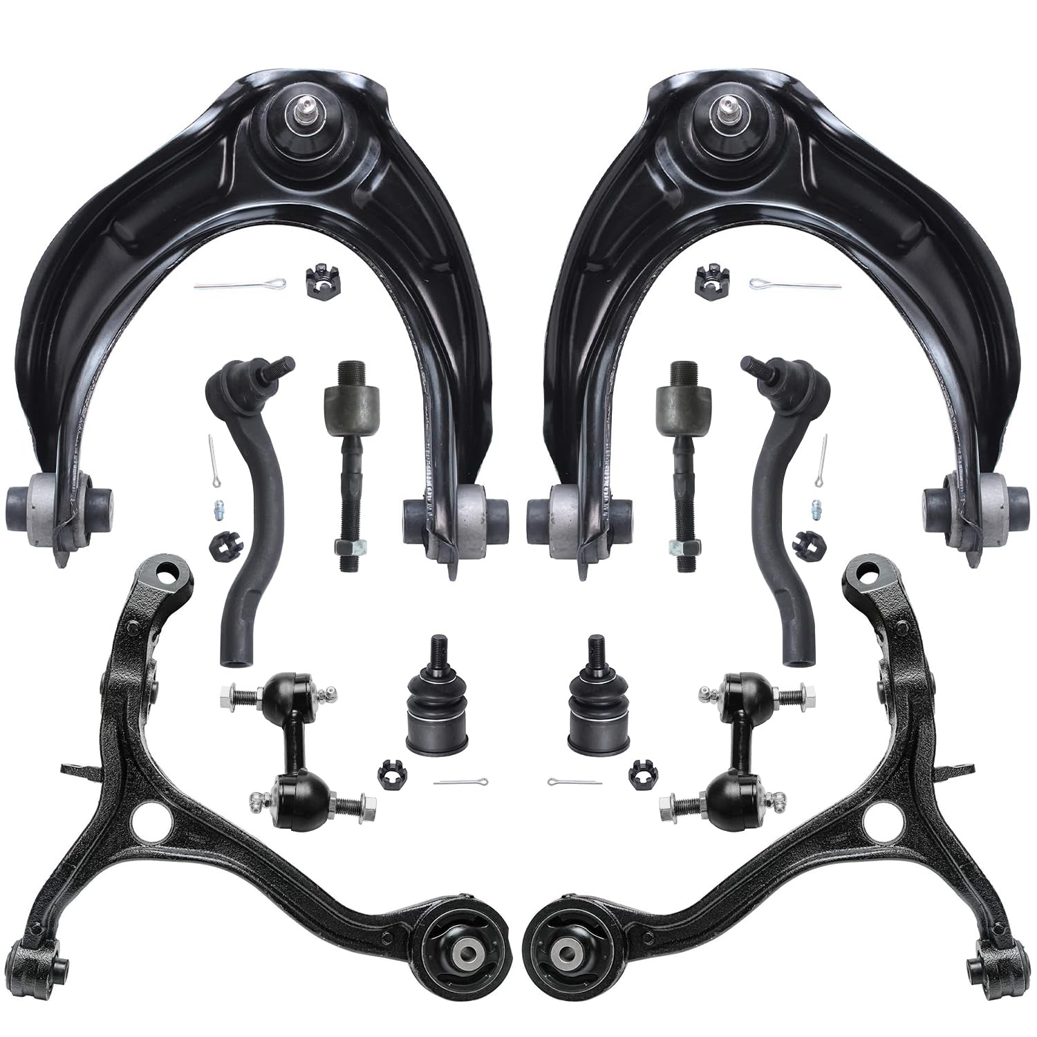 Detroit Axle - Front 12pc Suspension Kit for 08-12 Honda Accord