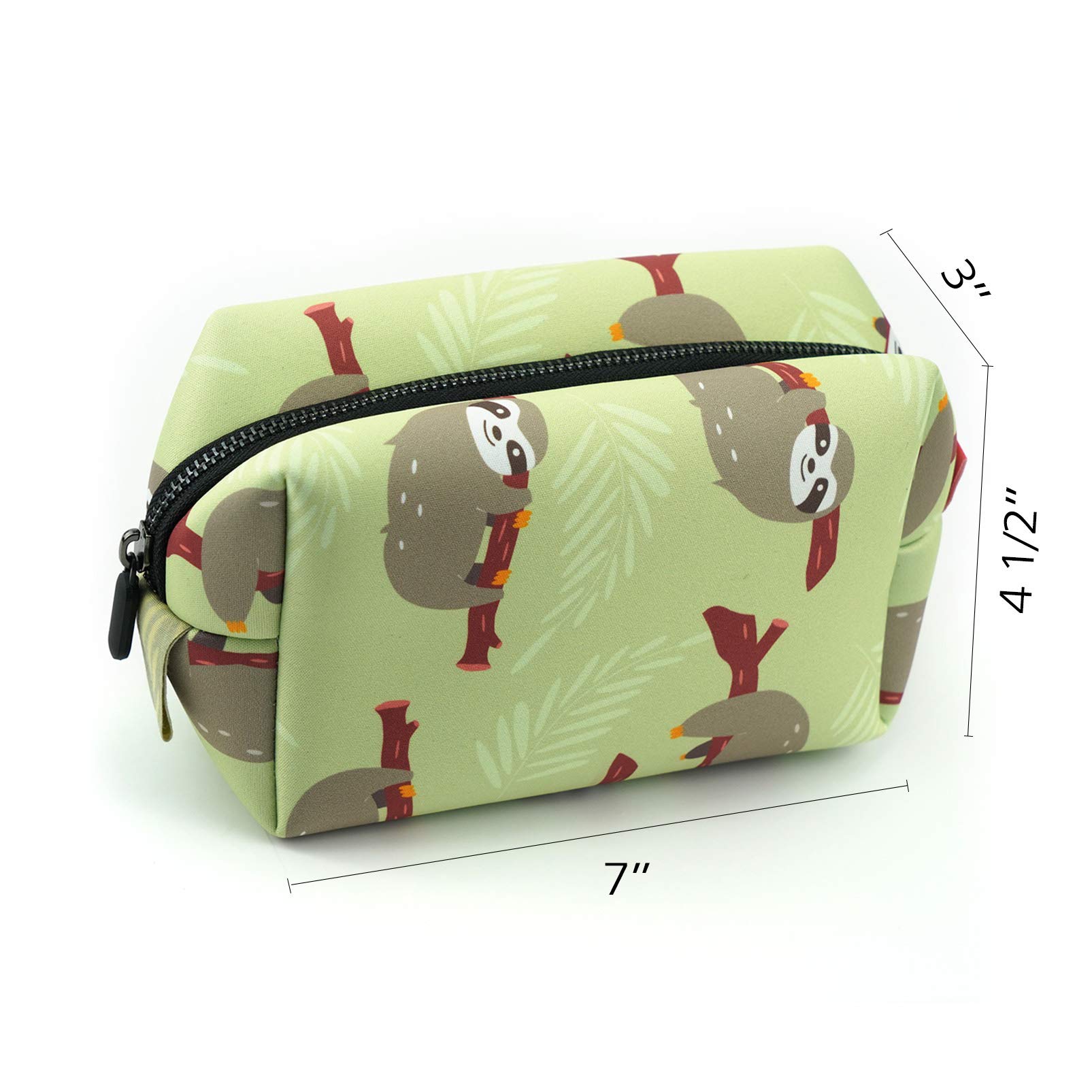 LParkin Sloth Gifts Capacity Pencil Case Bag 8.5