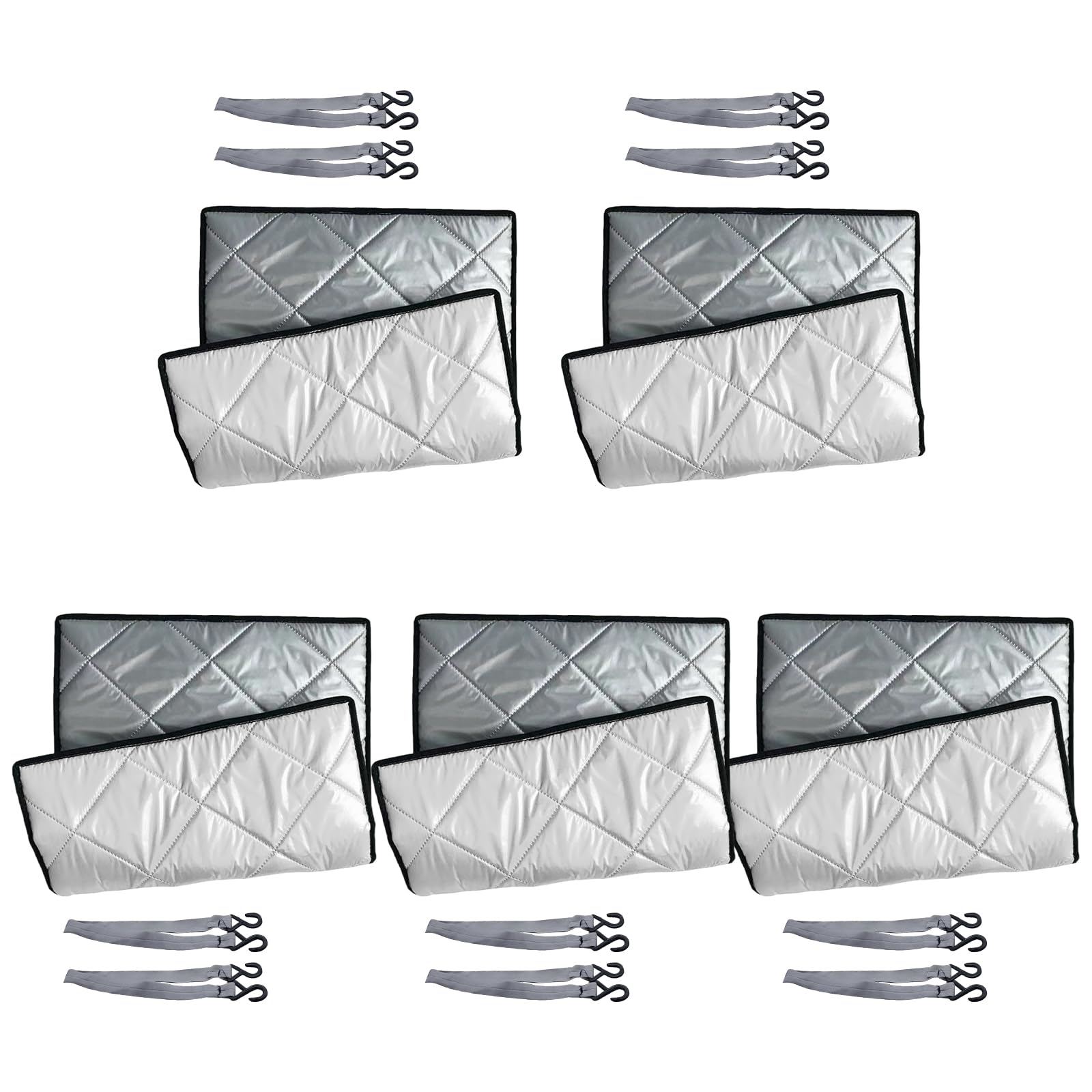 Tfaoys F 5Pcs Thermal Covers Or Ood Preservation Waterproo And Sturdy Designs Or Vatiety Use In Different Scenarios Ood Insulation