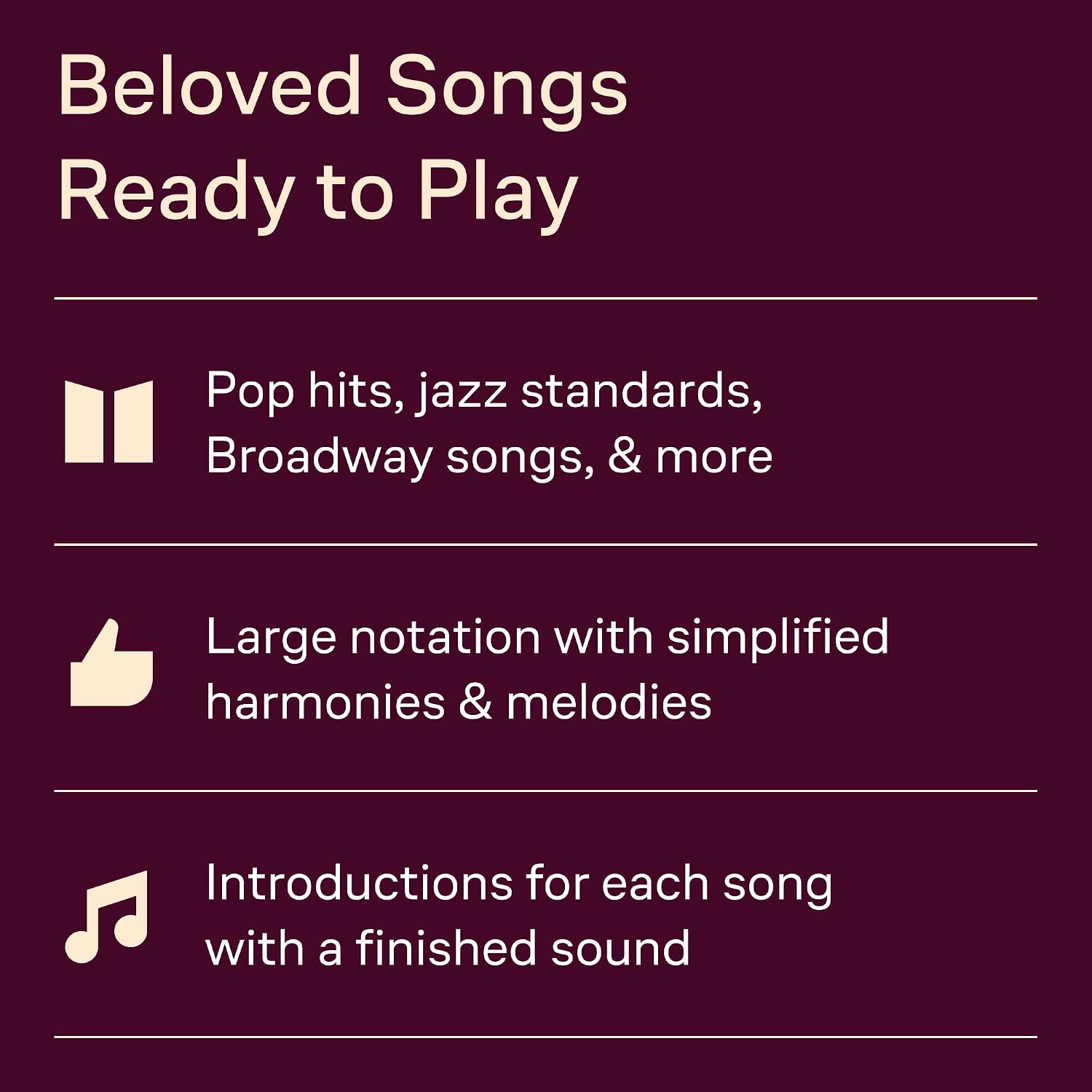 The Easy Fake Book | Piano Sheet Music Songbook for Beginners | Key of C | Over 100 Easy Arrangements with Melodies, Lyrics and Chords | Simplified Standards for Learners | Softcover Edition