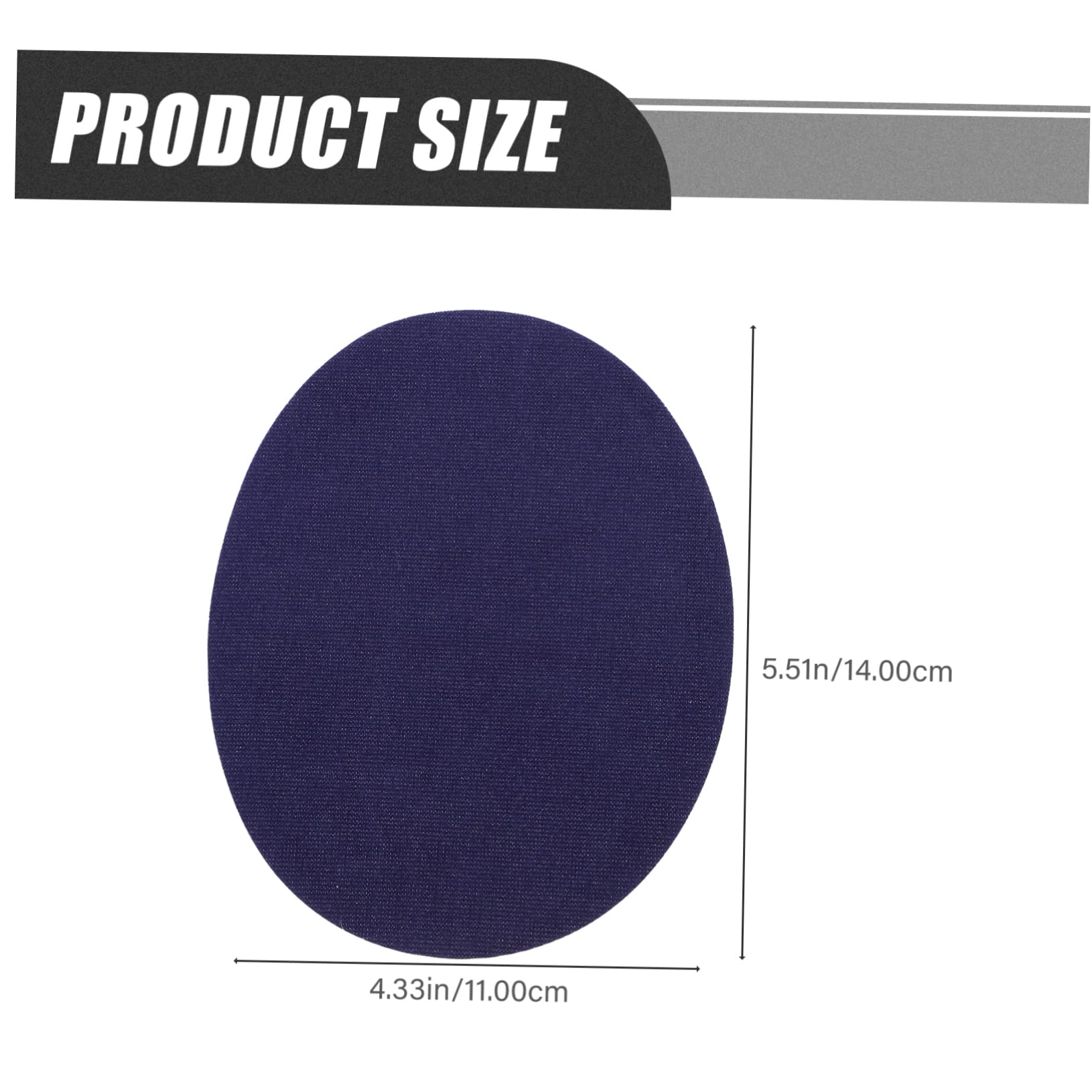 8 Toppe Termoadesive Per Gomiti E Ginocchia - Scamosciate, Ovali, Per Maglioni E Pantaloni - Foto 4