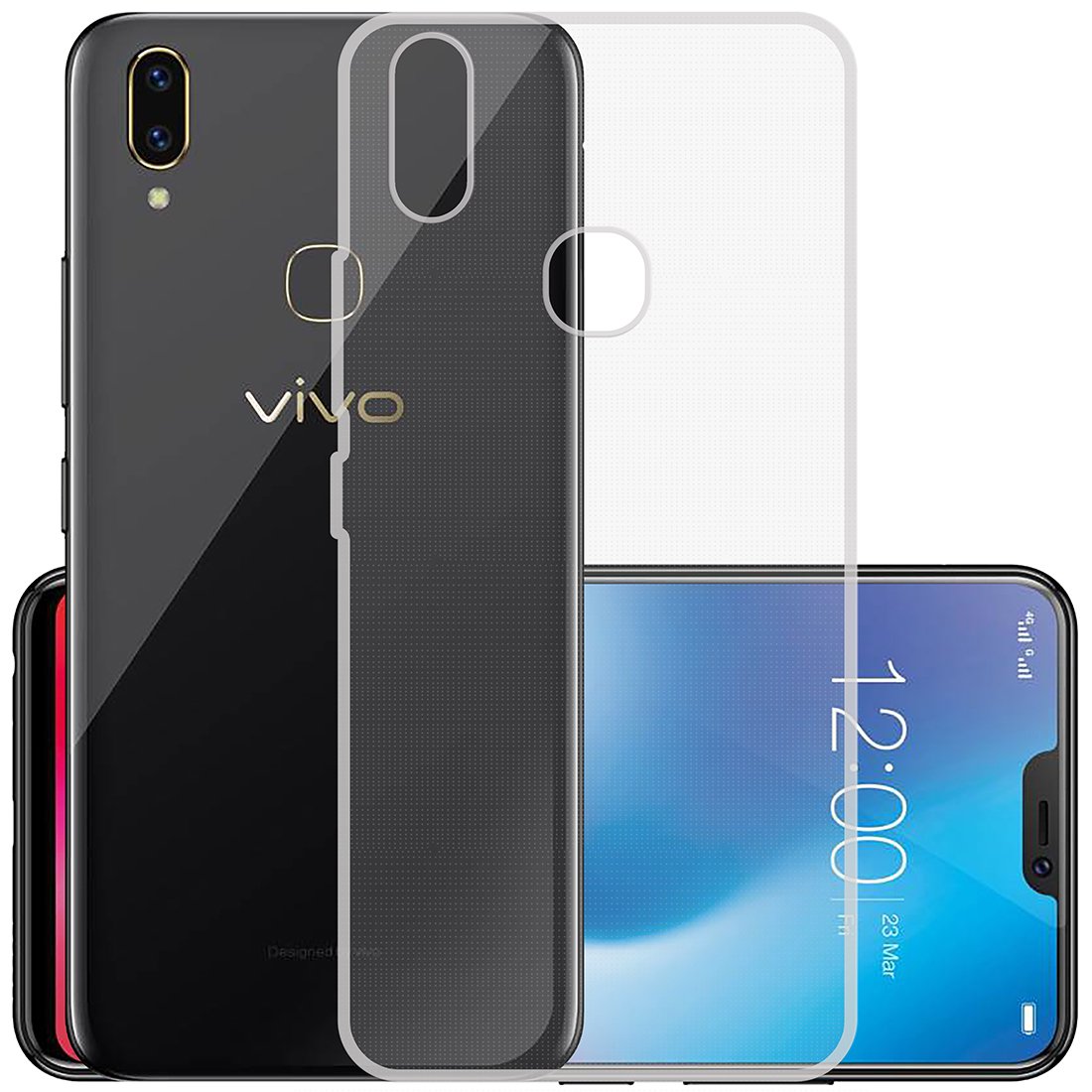 Casotec Soft TPU Back Case Cover for Vivo V9 - Clear (B07FYHXMMC) Amazon Price History, Amazon Price Tracker