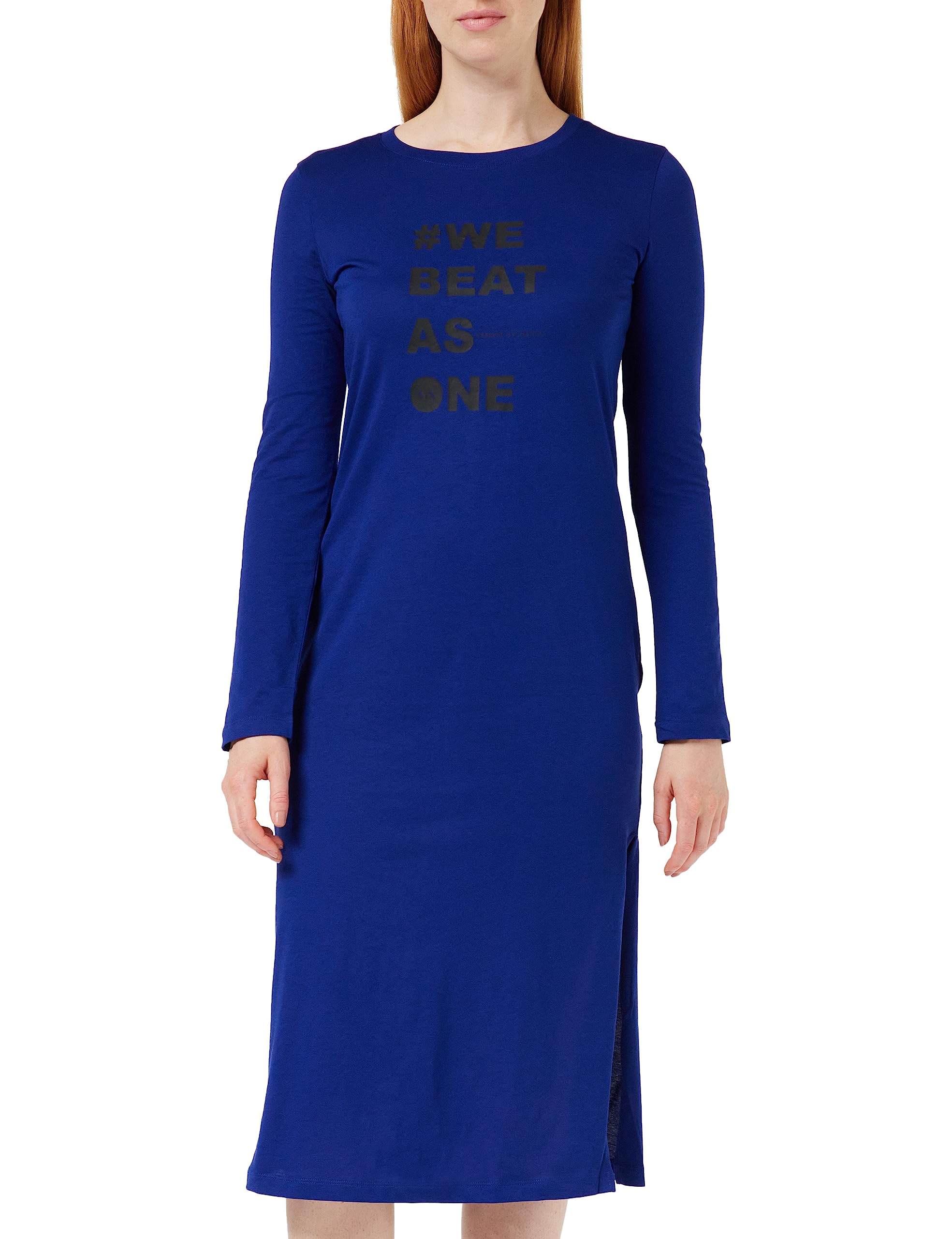 Armani Exchange We Beat as one A92 Women's Sustainable, Soft TouchBlueLarge