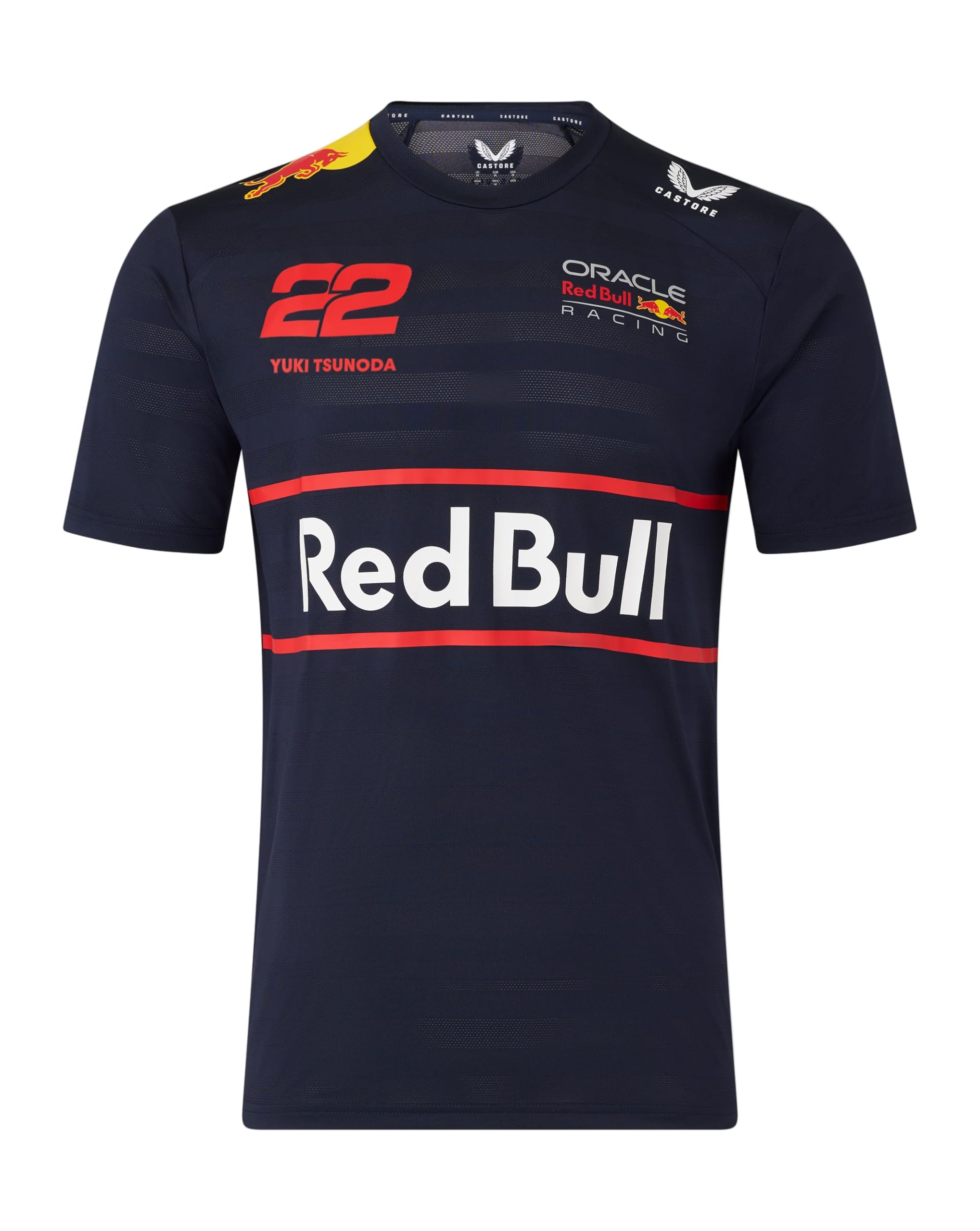 Red Bull Racing F1 Team 2025 Yuki Tsunoda Tee Mens - Night Sky