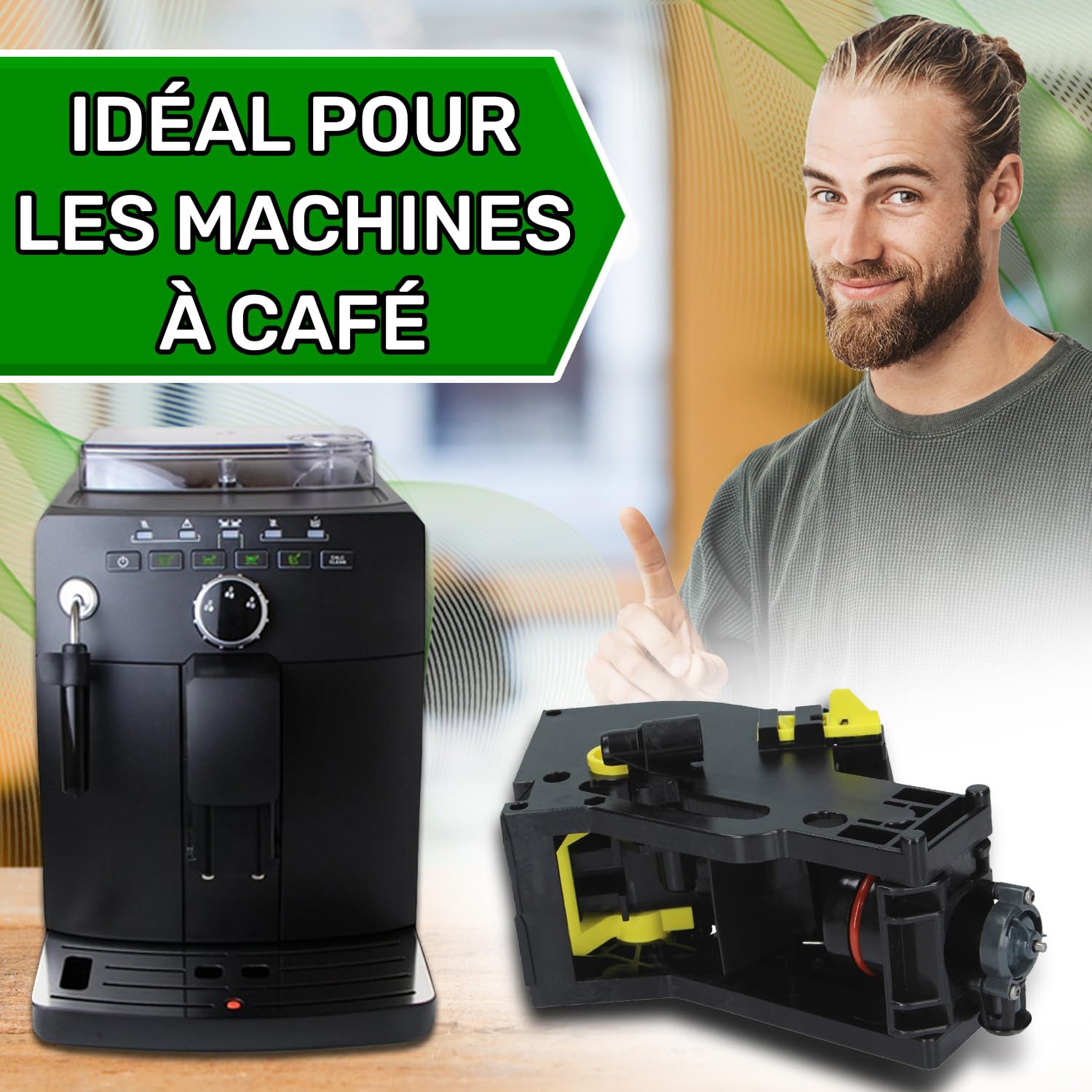 Groupe de Machine a Cafe 8gr 5bar 421944093343 pour Gaggia pour Philips