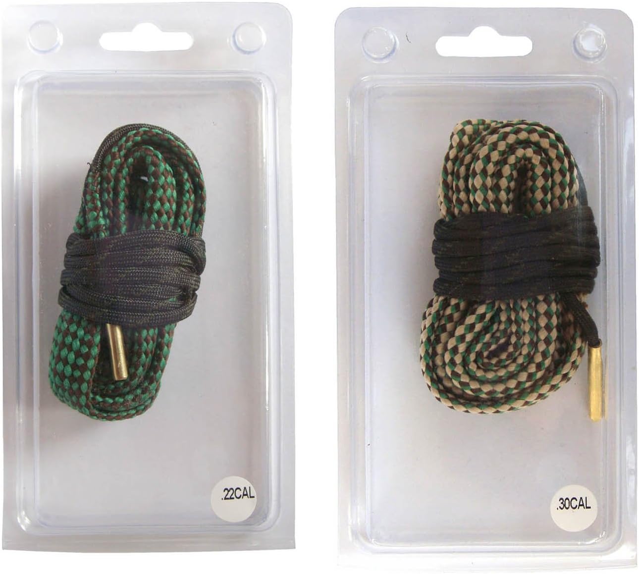 2pcs Bore Cleaner Snake Pistol Rifle Shotgun Gun Cleaning Kit for 22 223 30 308 357 380 12GA Cal