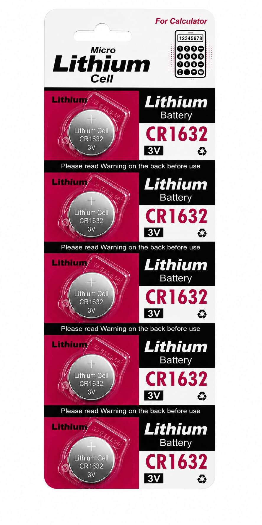 CR1632 3V Lithium Coin Cell Battery | Long Lasting Lithium Button Cell | Battery Cell-image-2