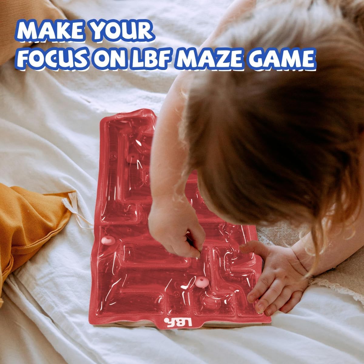 3 Pezzi Giocattolo Labirinto Sensoriale Fidget, Gel Calmante, PVC Morbido, Per Autismo E Stress, Bambini E Adulti - 4
