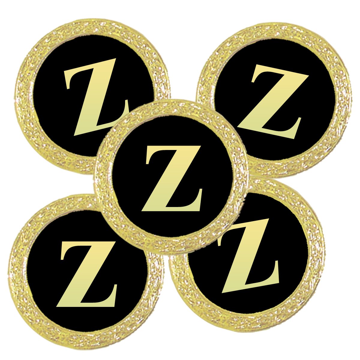 Best Impressions Personalised Golf Ball Markers with Initial (Z)