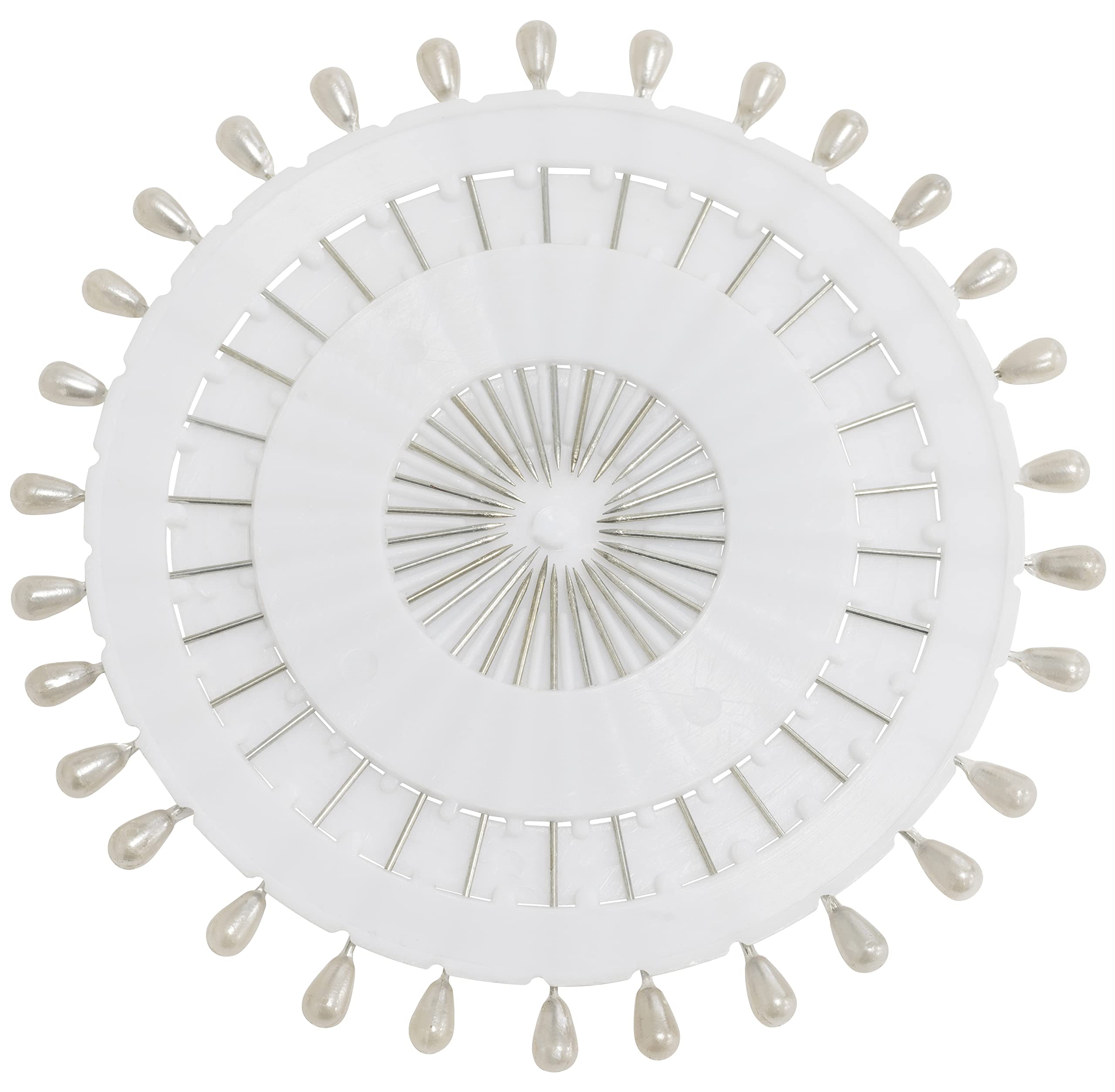 Épingles Décoratives à Tête Perlée AERZETIX - Lot De 100 Pièces, 73mm, Mixte