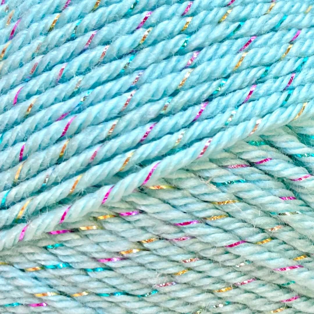 Sparkling Baby DK Yarn - Duck Egg Sparkle by Stylecraft