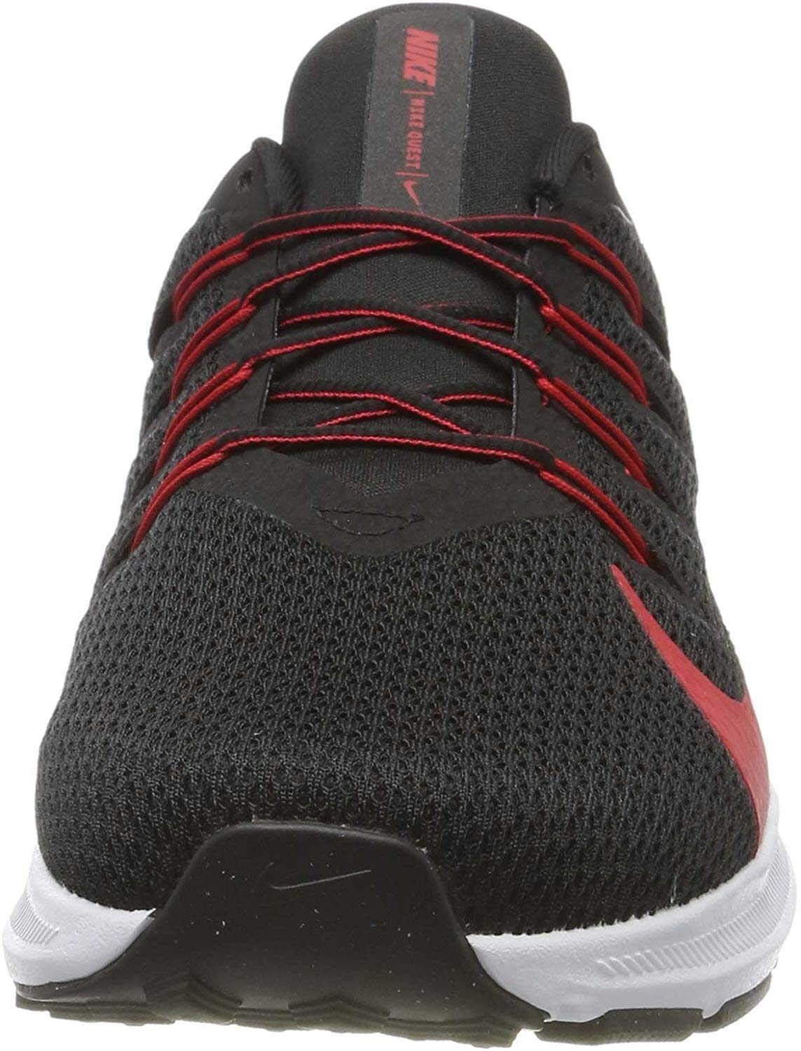 Nike Mens Quest Running Shoe Adult Black University Red