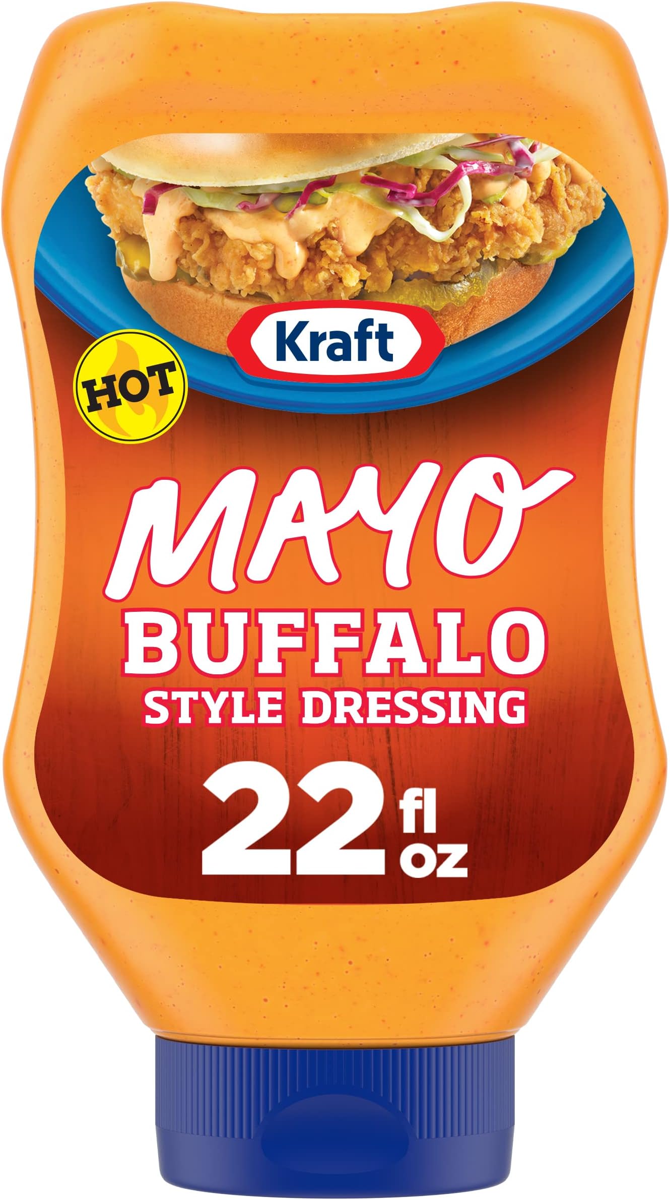 Kraft Mayo Buffalo Style Dressing, 22 fl oz Bottle