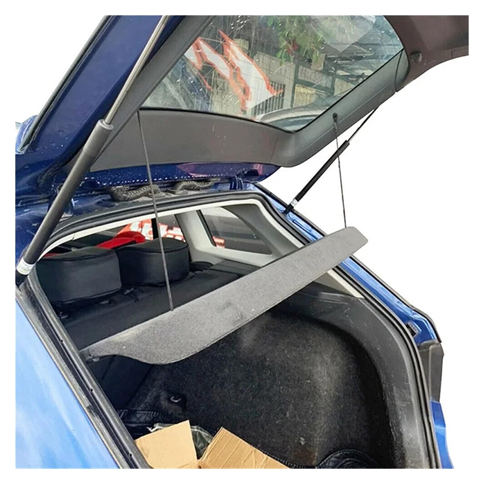 CordóN Bandeja Maletero Compatible con para Golf MK5 6 7 2006-2019 Puerta Trasera del Coche Maletero Paquete Estante Correa Cuerda Nylon Pieza De Repuesto 1K6863447A 1/2 Piezas(2pcs)