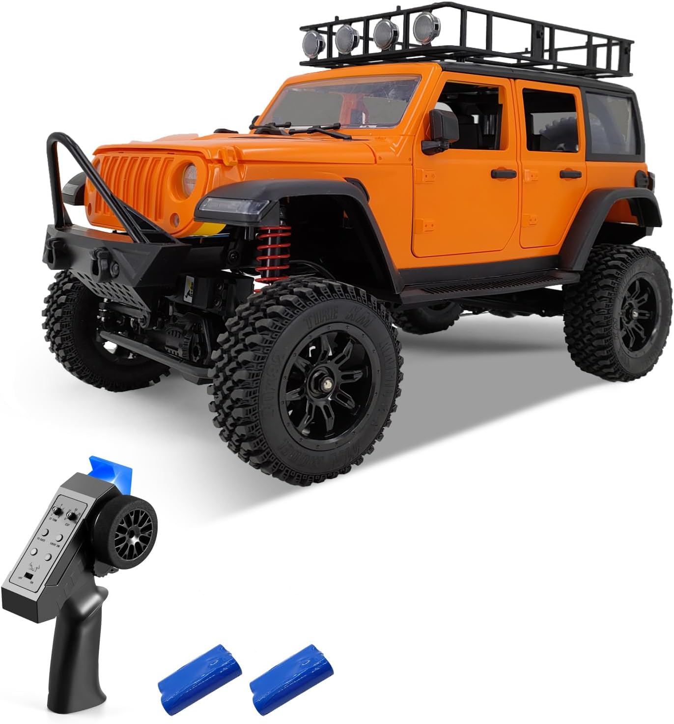 Amazon.co.jp QISUO リモートコントロールカー、112スケール 4輪駆動 2.4G リモートコントロール クローラー オフ