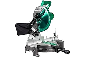 Metabo HPT 10" Laser Compound Miter Saw - Accurate Miter Saw with...