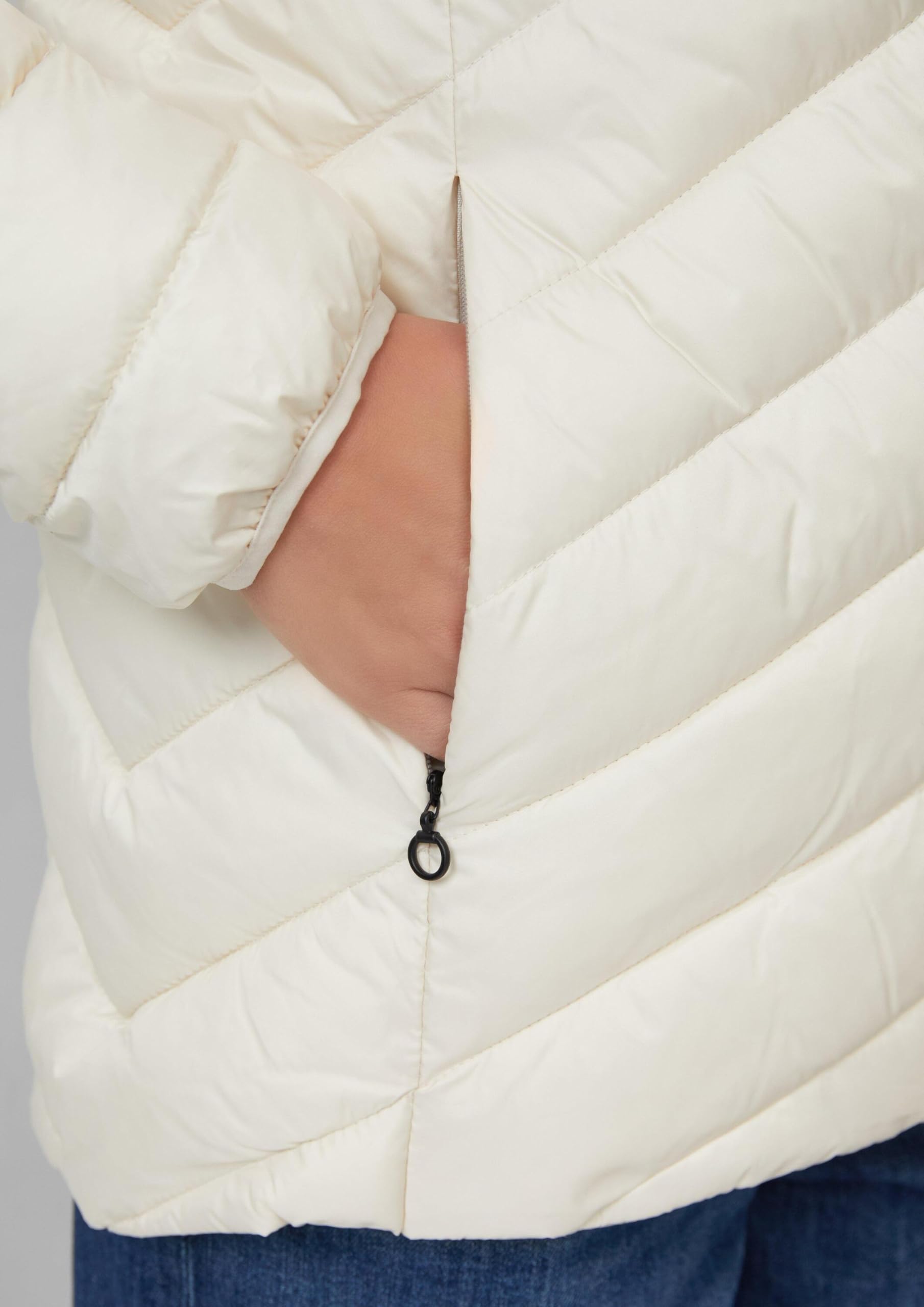 s.Oliver Steppjacke mit abnehmbarer Kapuze