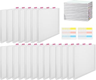 Scrapbook Paper Storage Organizer Sticky Index Tabs Included | Scrapbook for Holding 12 X 12 Inch Photos Paper Files