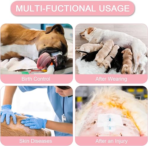 Miniatura 11 de Traje de cirugía para perros, traje de recuperación de esterilización femenina para perros, traje de recuperación quirúrgica para perras, traje