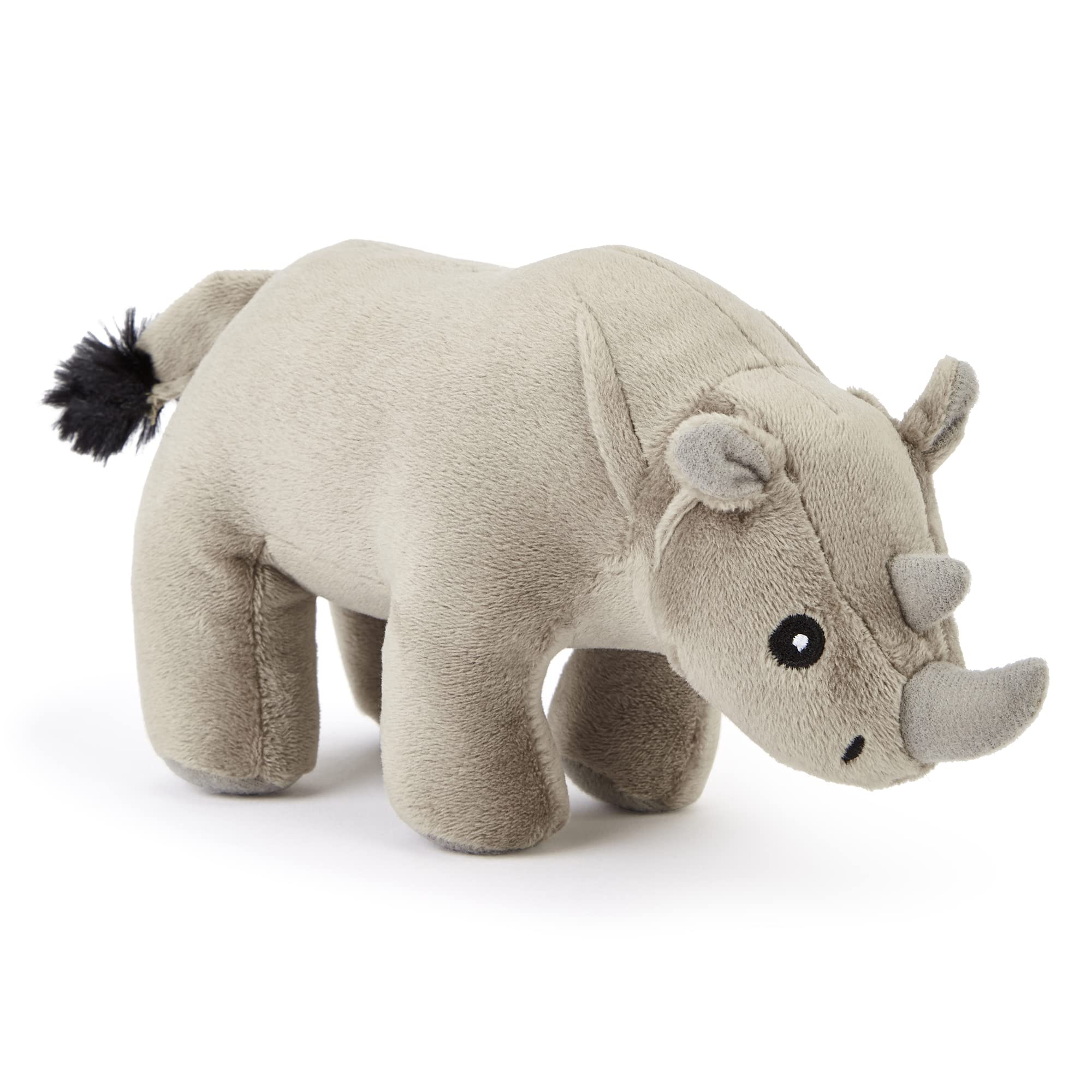 Zappi CoChildren's Soft Cuddly Plush Toy Animal - Perfect Perfect Soft Snuggly Playtime Companions for Children (12-15cm /5-6") (Rhino)