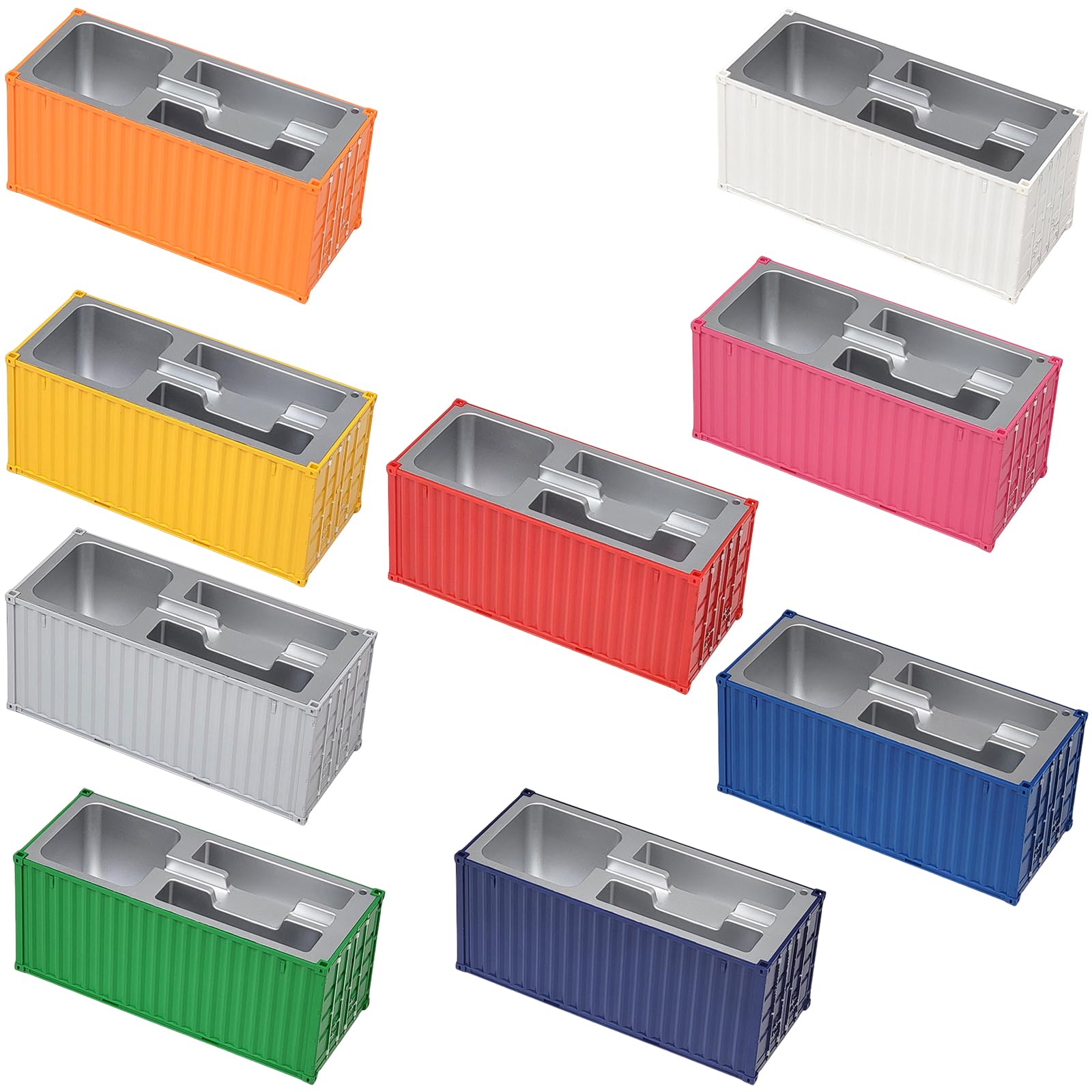 Organizer da scrivania multifunzione con porta biglietti da visita, supporto per telefono, contenitore per spedizioni, scatola immagazzinaggio, organizer per penne per portapenne da ufficio