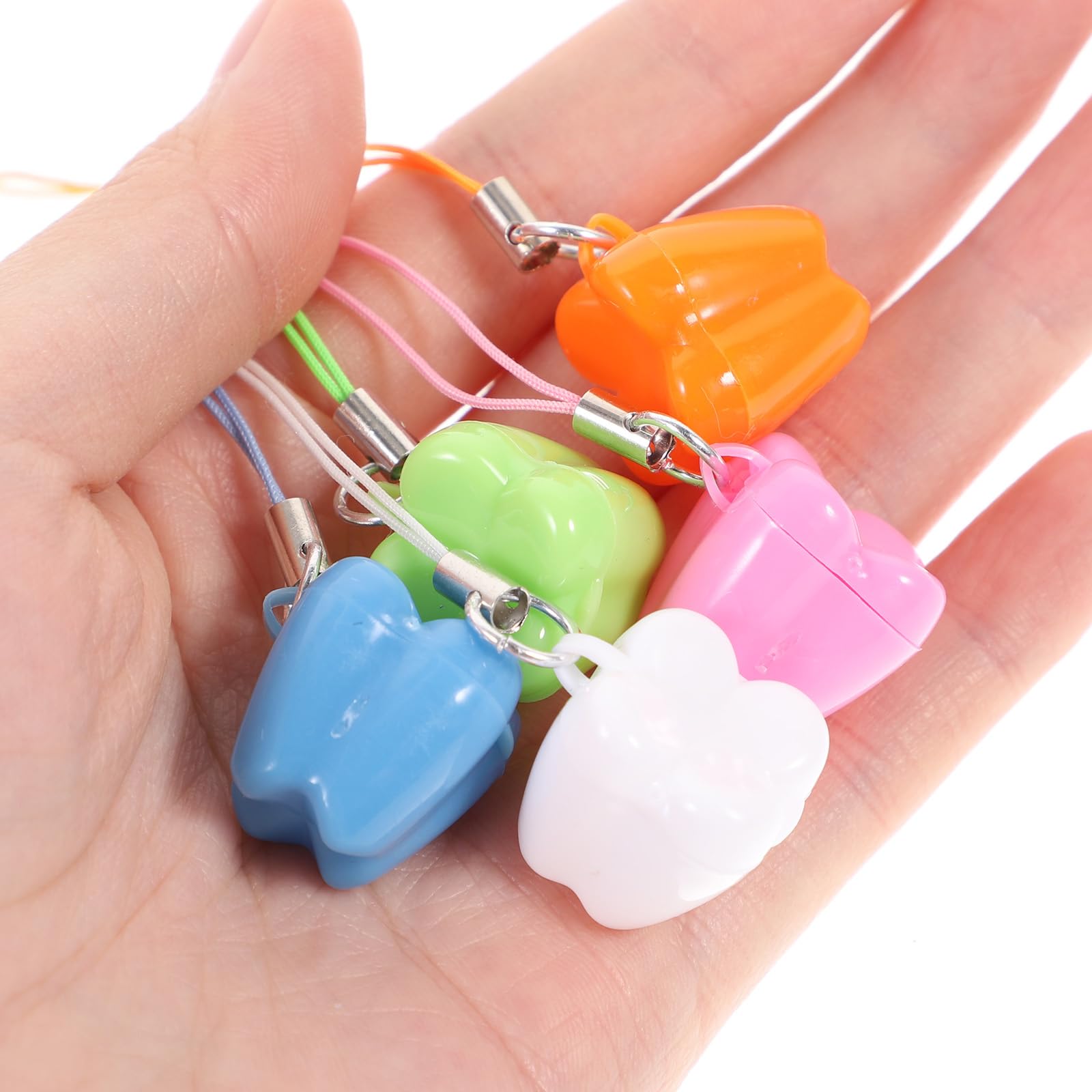 Contenitore per Denti da Latte - 50 pezzi Organizzatore di collane per riporre i denti - Scatola per Conservare Denti Decidua per Ricordo e Regalo per Neonati, Bambini