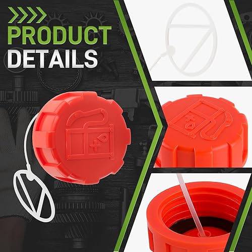 Miniatura 3 de P021040430 Conjunto de tapa de combustible de gas para Echo SRM-225 PAS-225 GT-225 Recortadora de cuerdas B-2-67