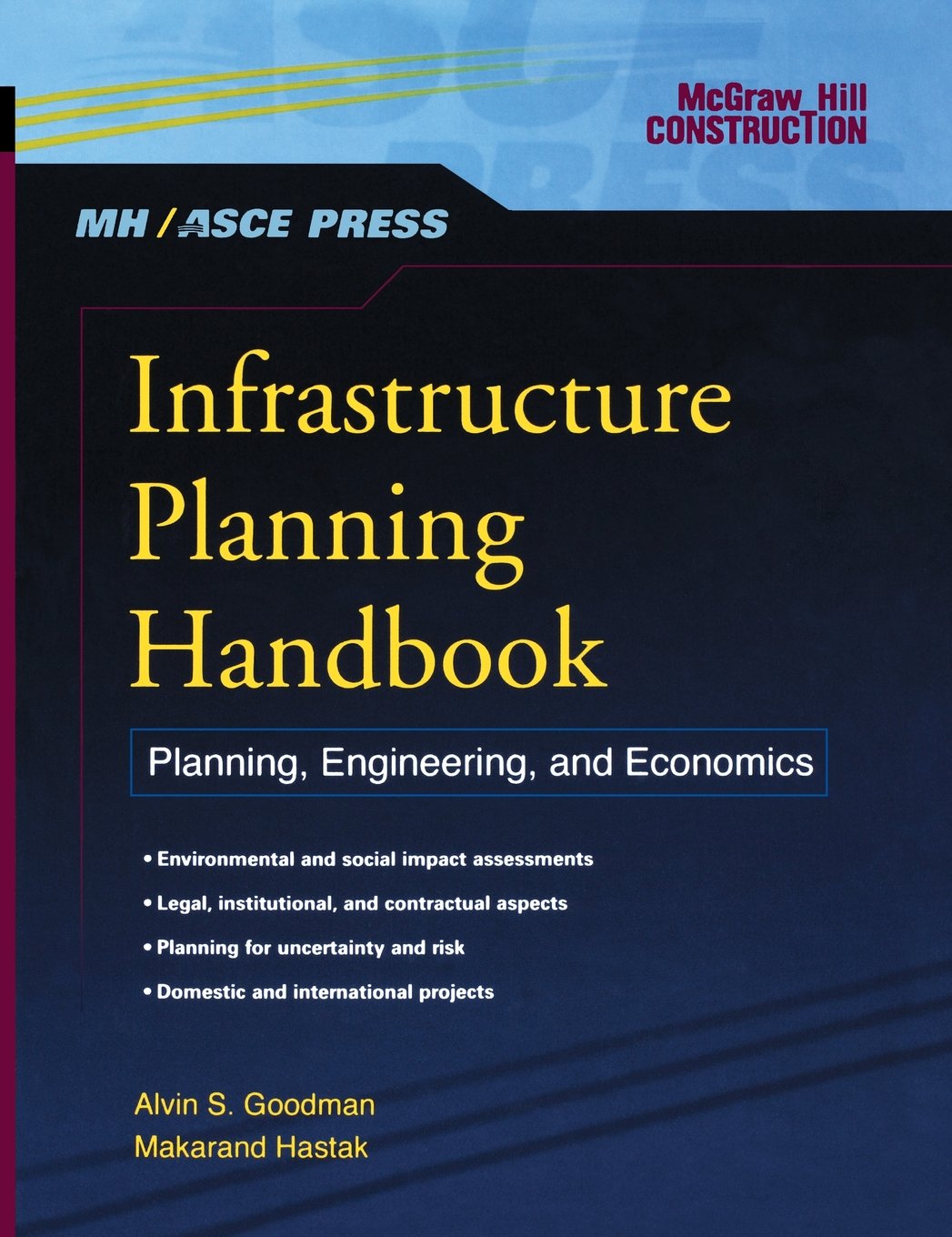 Infrastructure Planning Handbook livre avec modèles mathématiques d'ingénierie