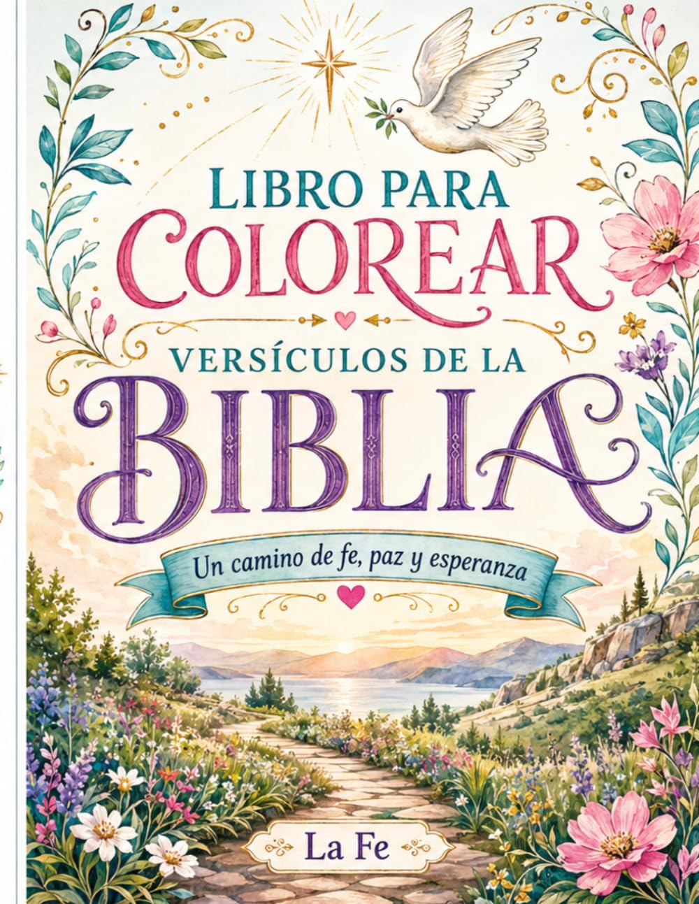 Libro para Colorear Versículos de la Biblia: Libro de Colorear Versículos de la Biblia adultos