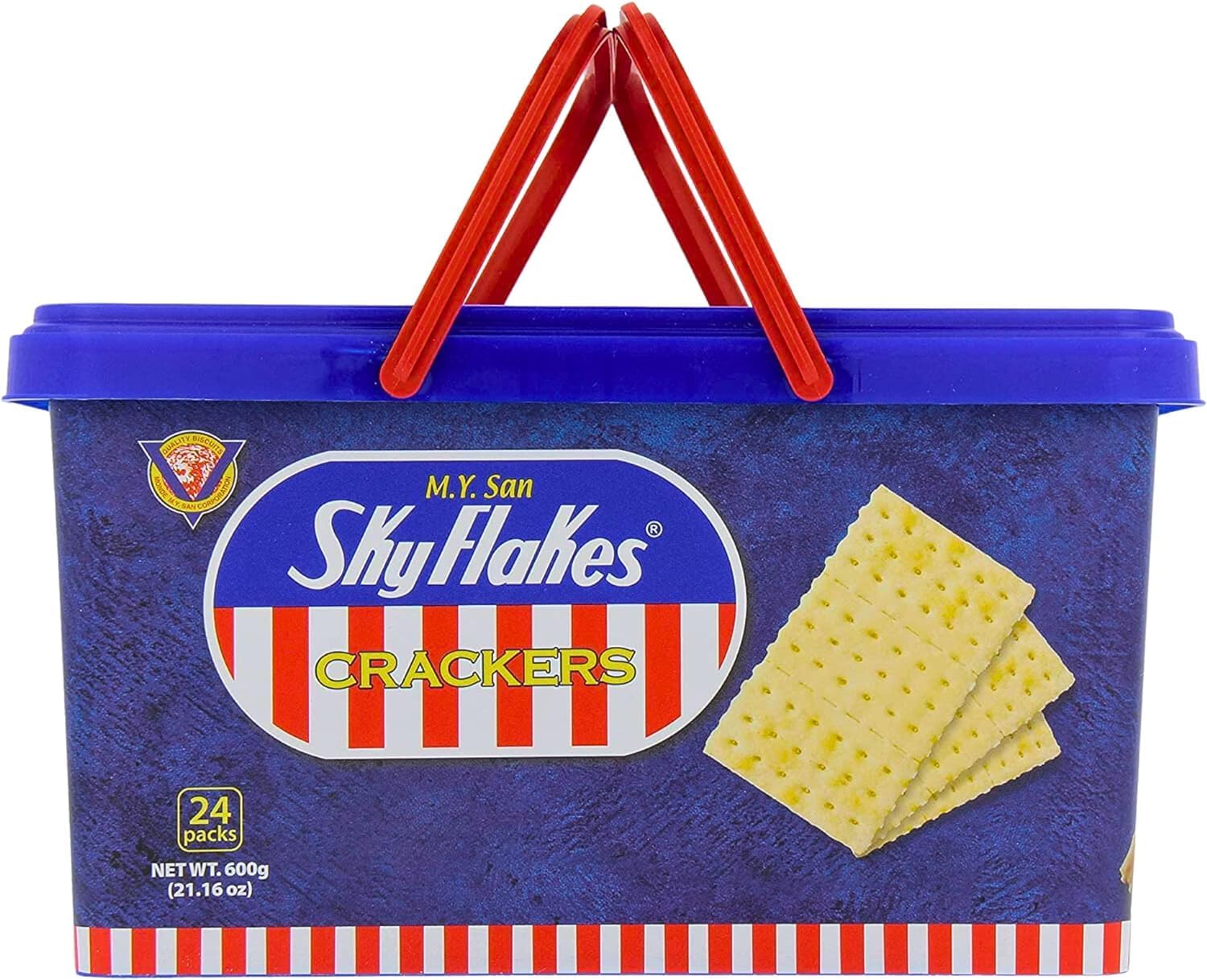 SkyFlakes Biscuits Crackers in Plastic Pail 600g