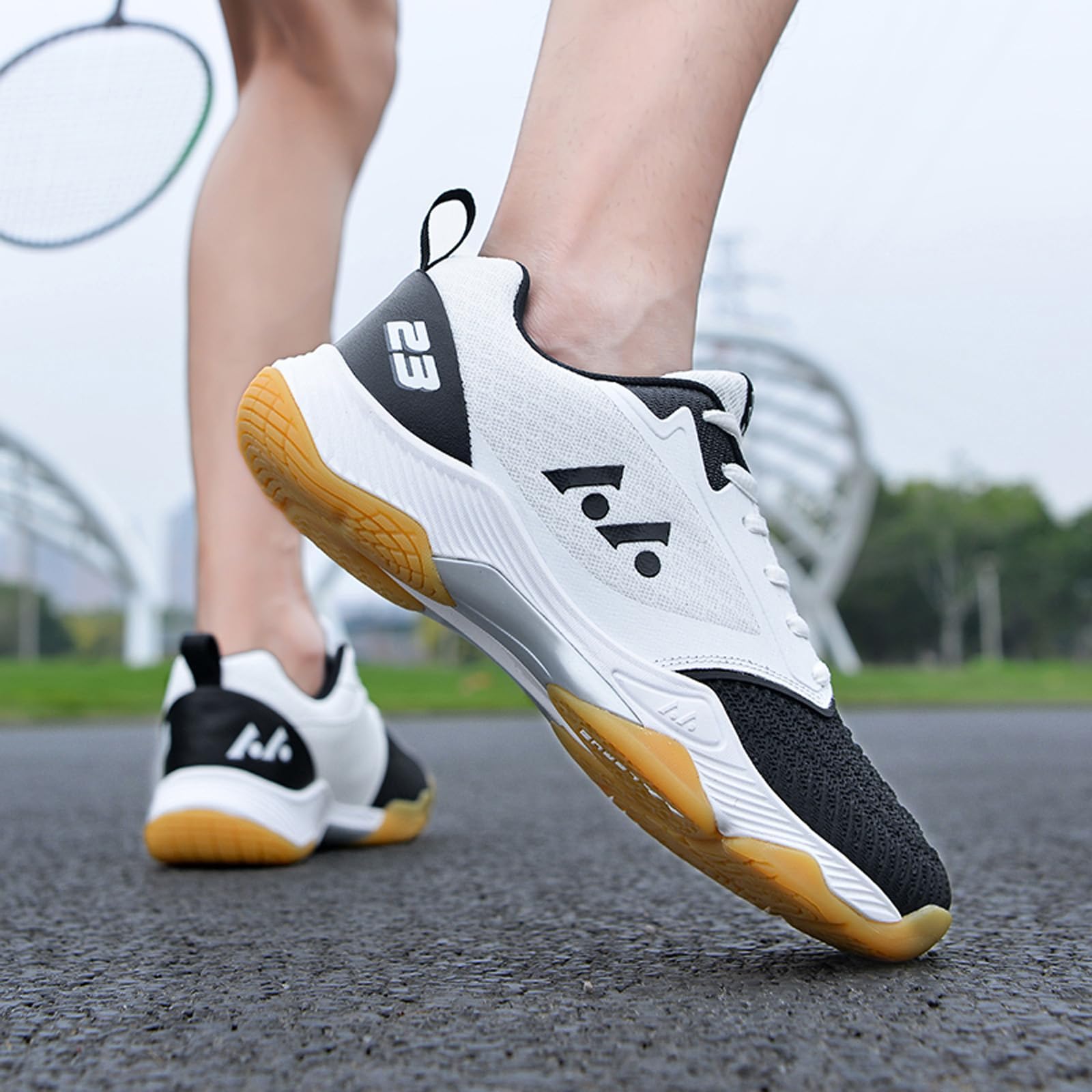 Zapatos de Bádminton para Interior Agarre Firme Unisex